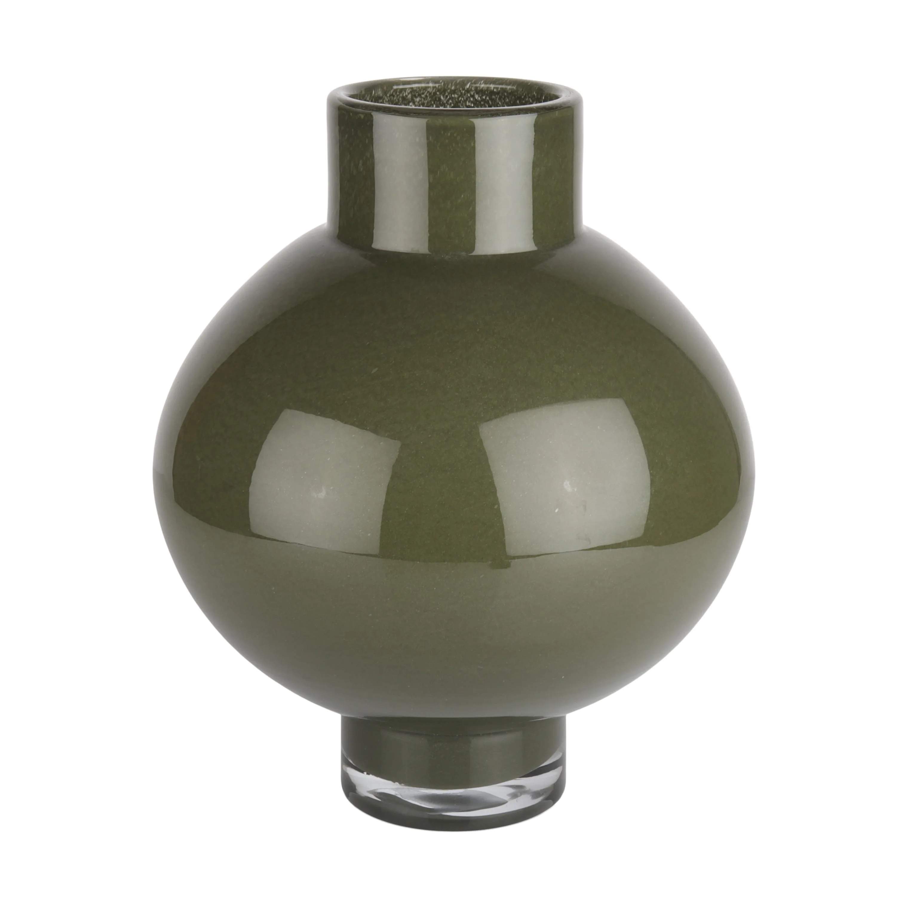 Vase, grøn, large