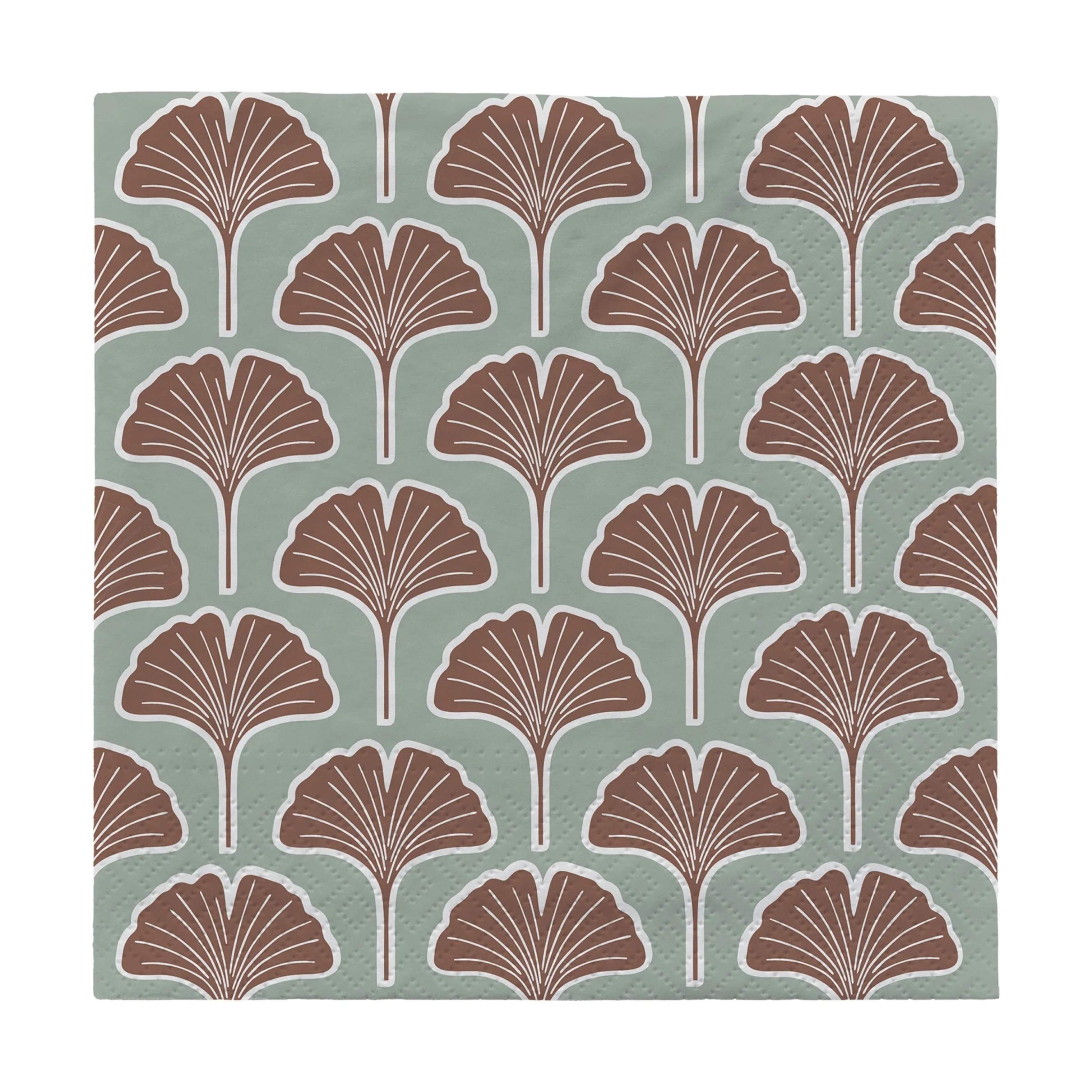Broste Copenhagen Papirservietter Ginkgo Papirservietter - 20 stk. i Blue, 1