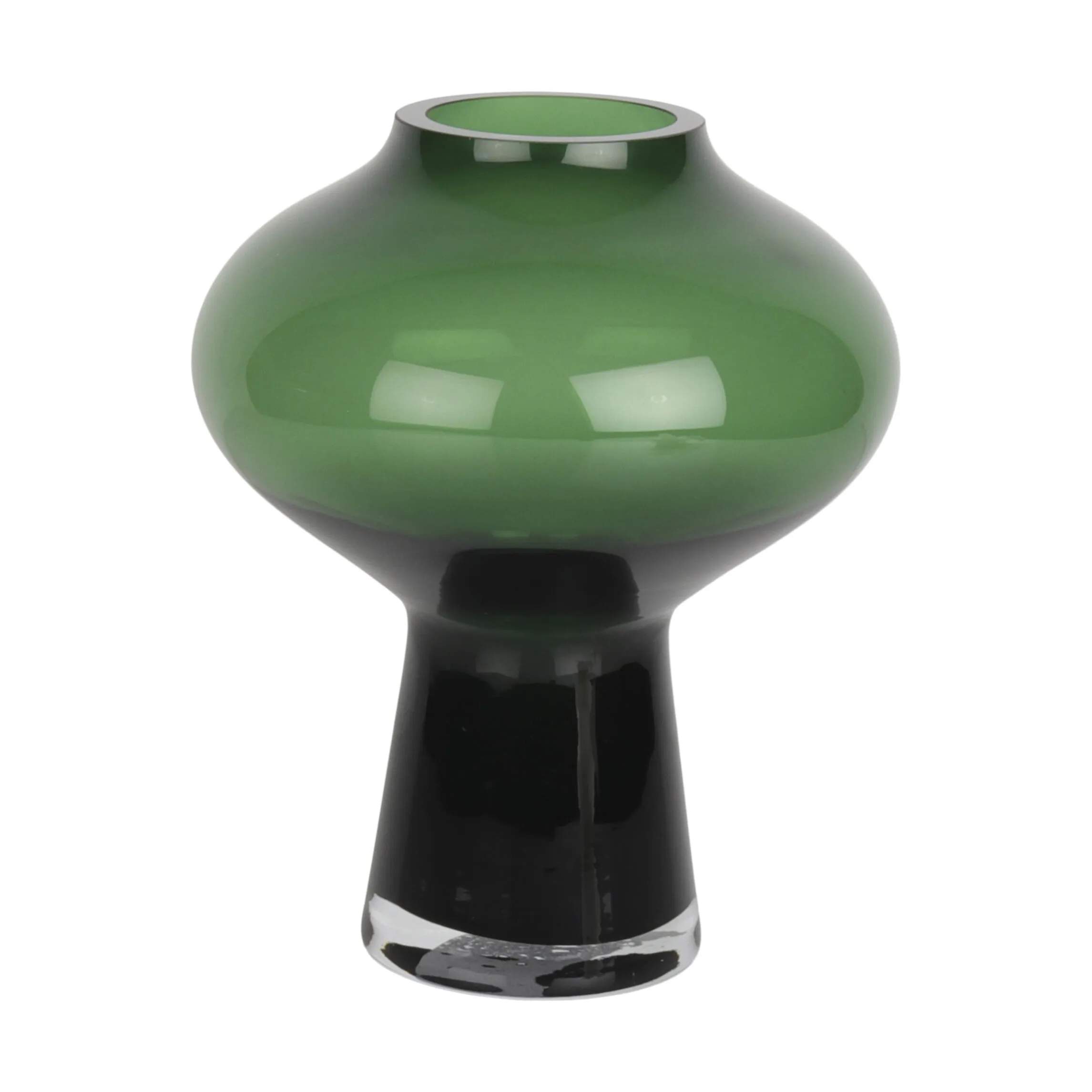 Vase, mørkegrøn, large