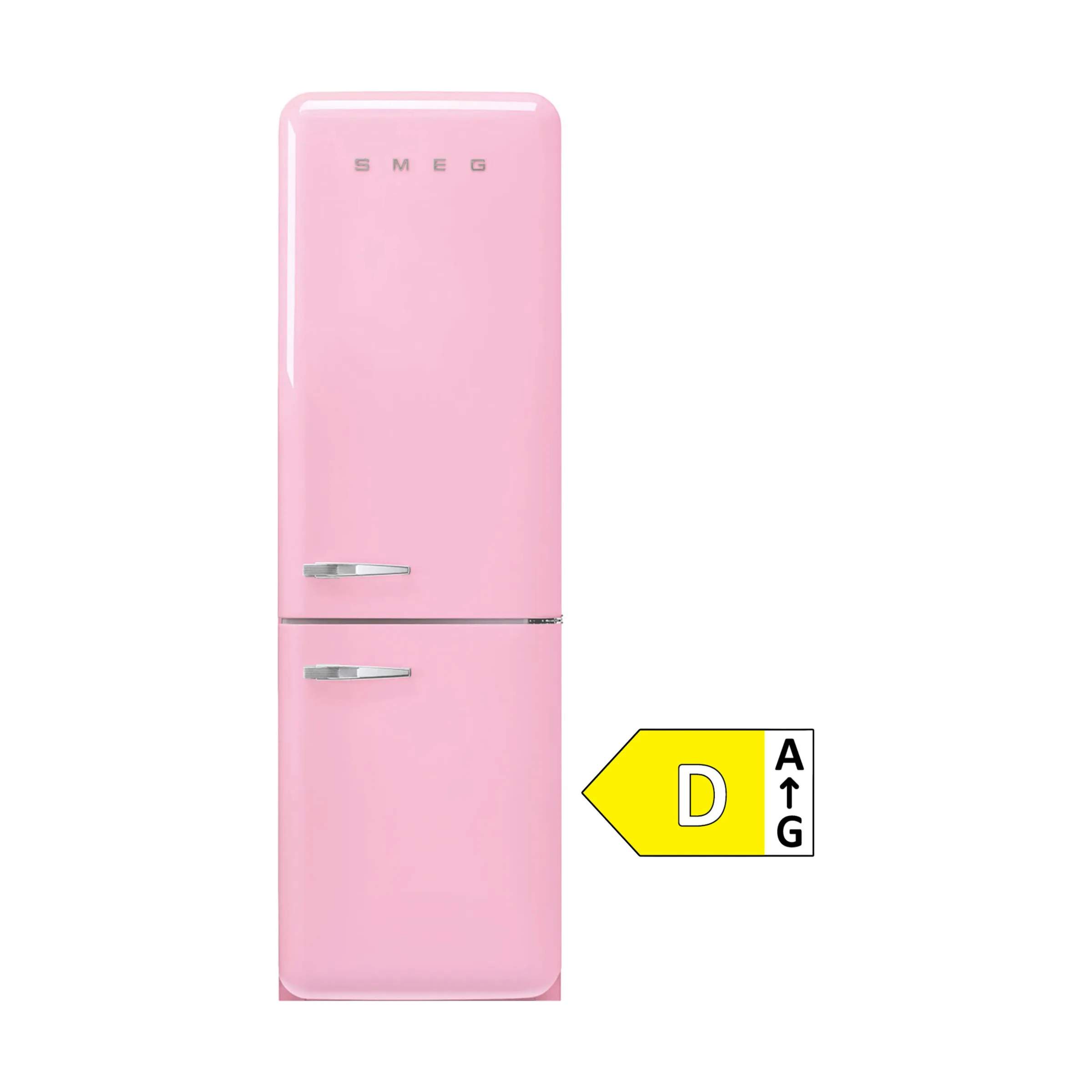 Smeg Køleskabe 50's Style Kølefryseskab i Pink, 1