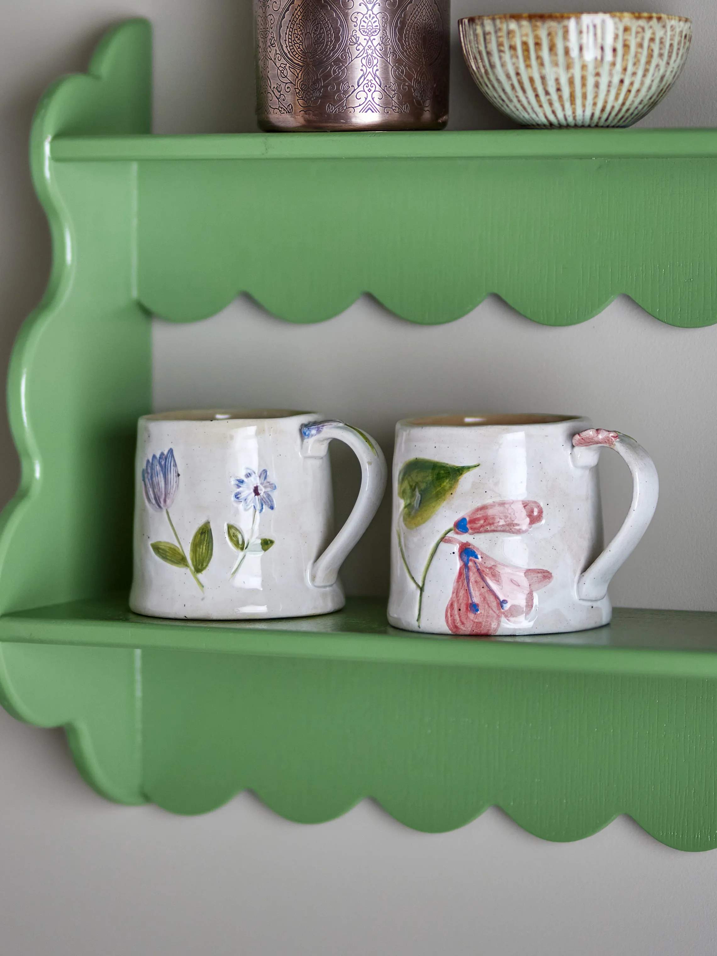 Creative Collection Krus og kopper med hank Camilla Krus - 2 stk. i Multifarvet, 2