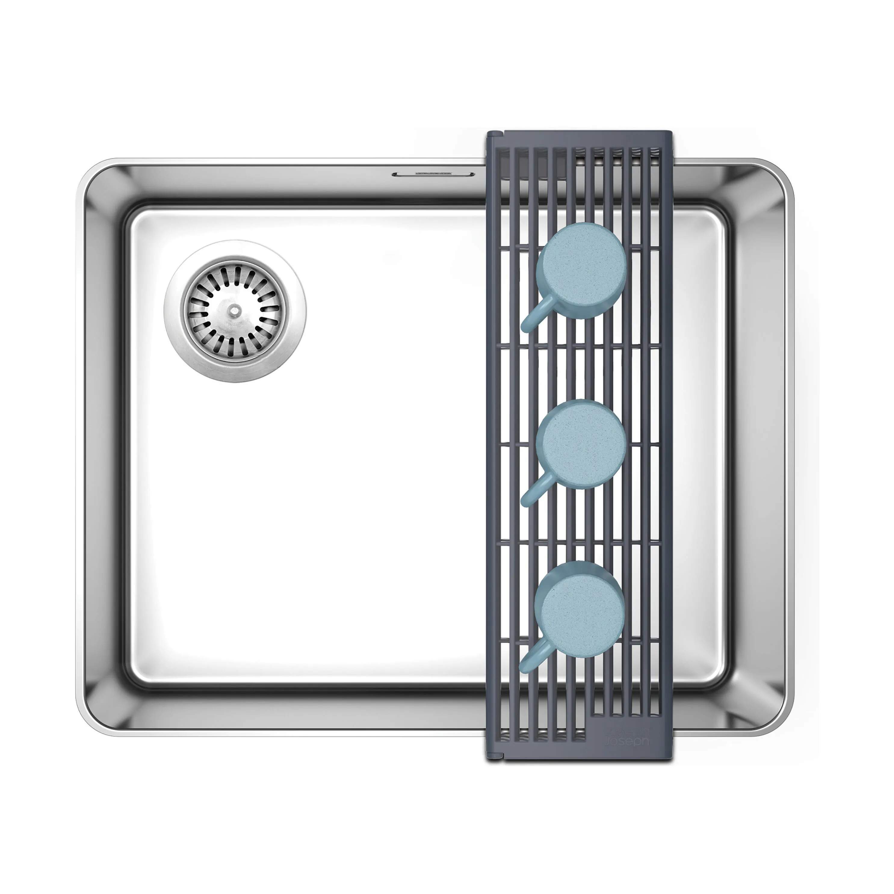 Joseph Joseph Opvaskemåtter Foldbar Opvaskeplade i Anthracite, 8