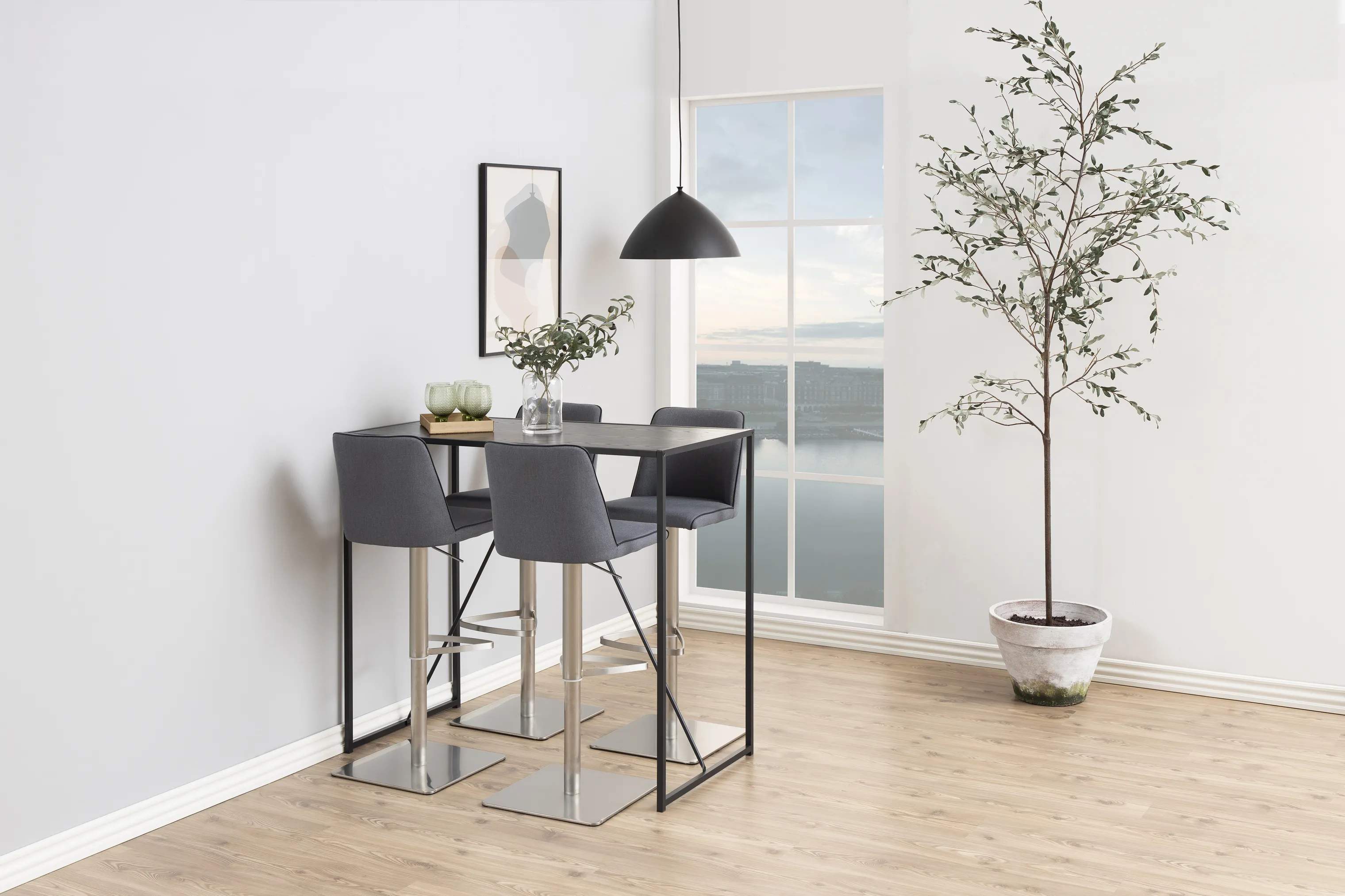 CASA Living Barborde Seaford Barbord i sort, 3