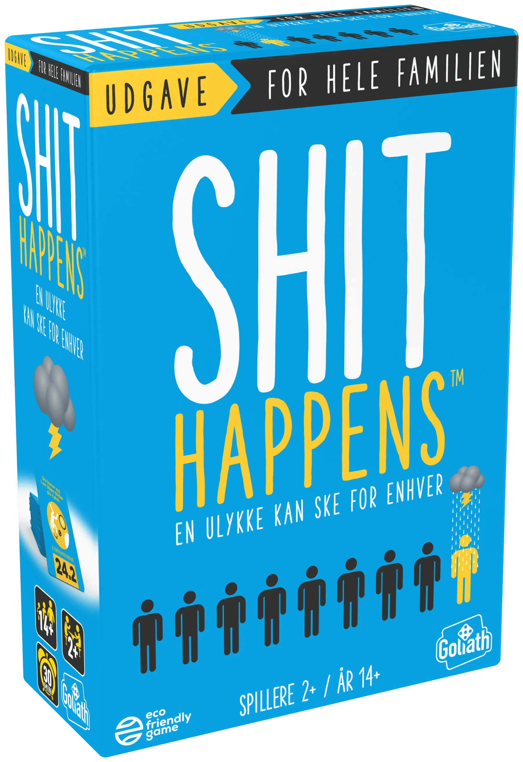 Spilbræt Spil SHIT HAPPENS - Familieudgaven i Multifarvet, 1