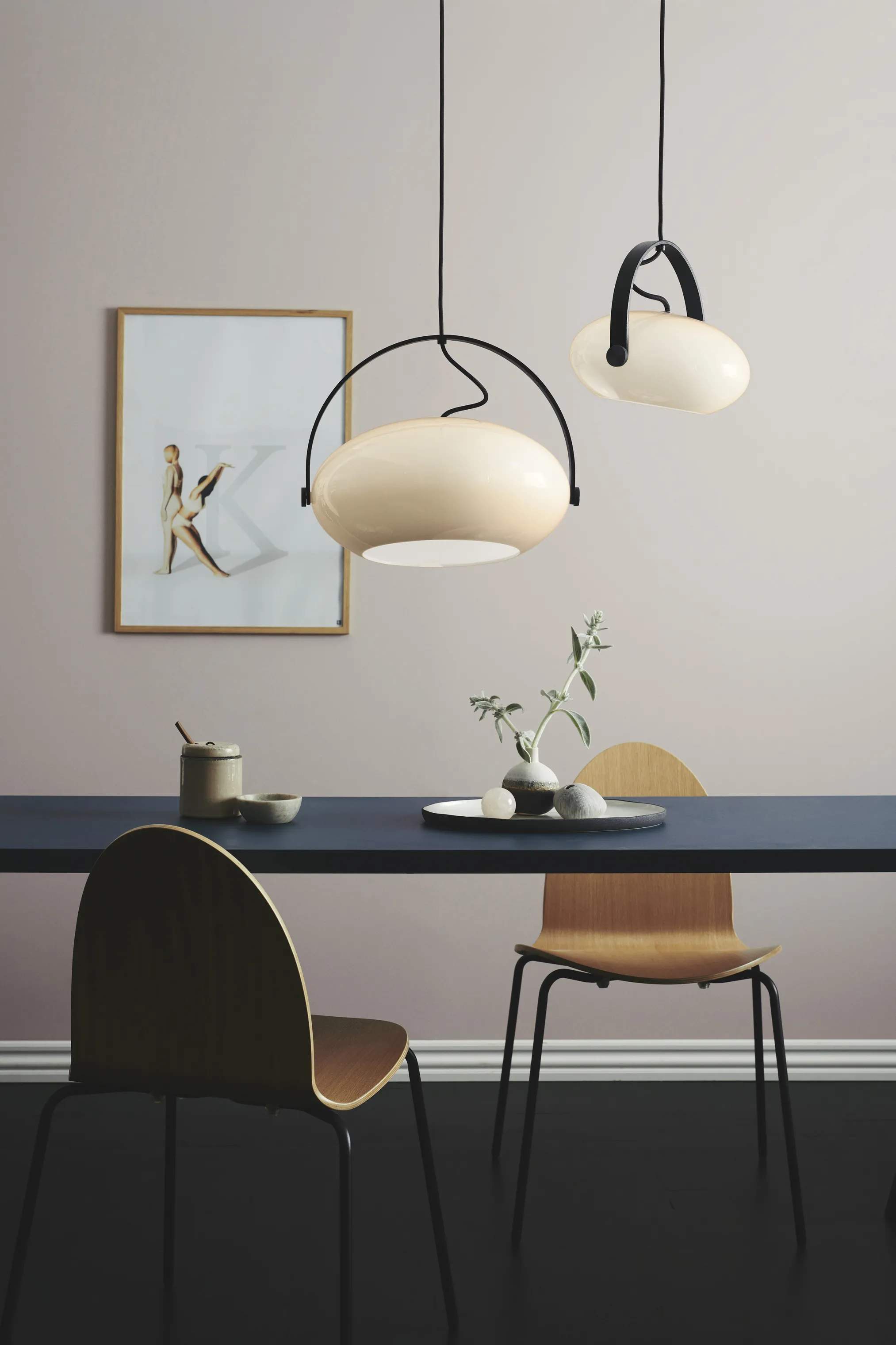 Halo Design Pendler D.C Pendel i Hvid, 40 cm, 2
