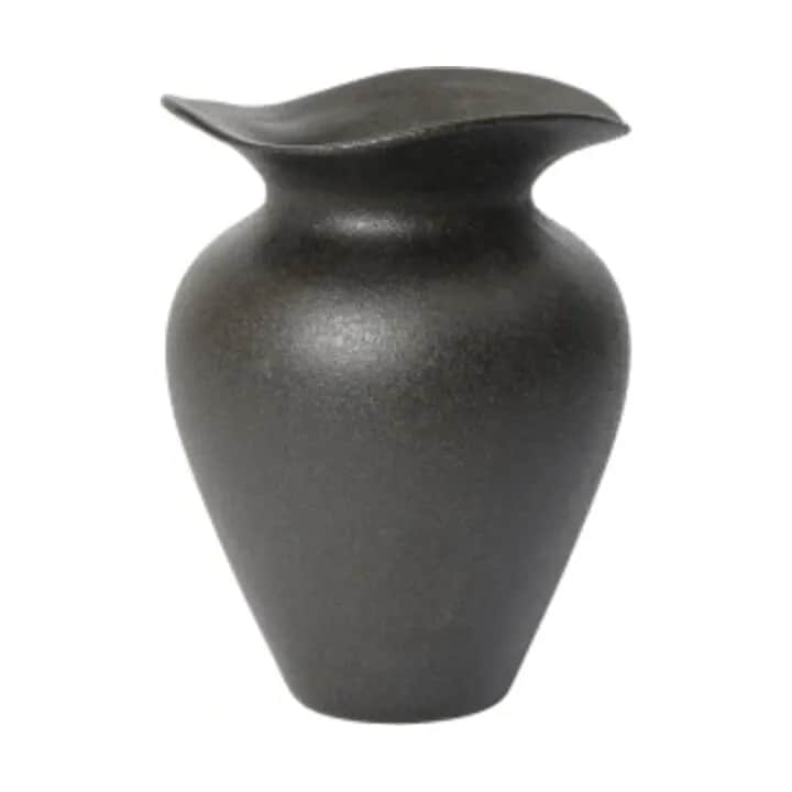 Broste Copenhagen Vaser Florentina Vase i Sort, H32 x Ø24 cm, 1