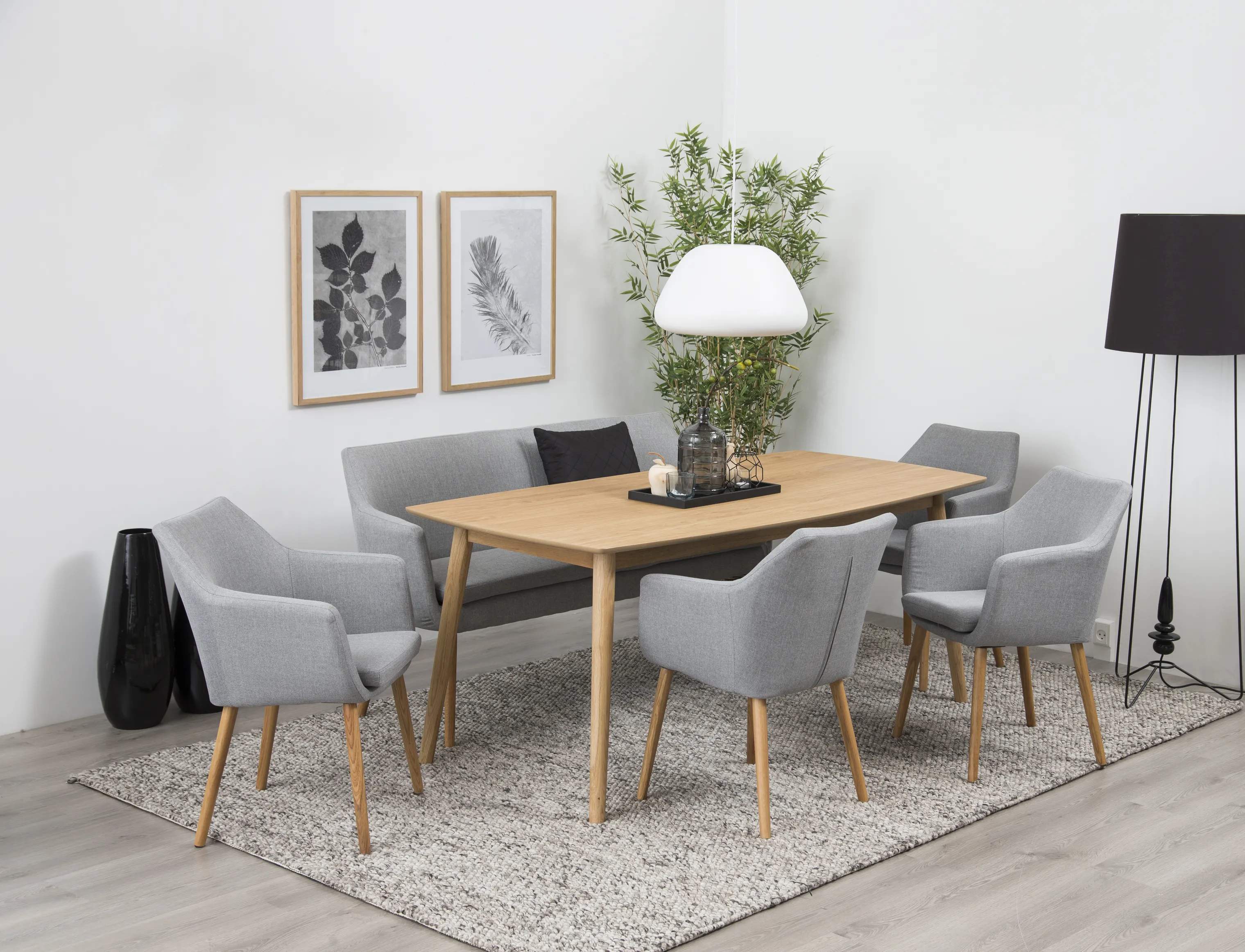 CASA Living Spiseborde Nagano Spisebord i Eg, 2