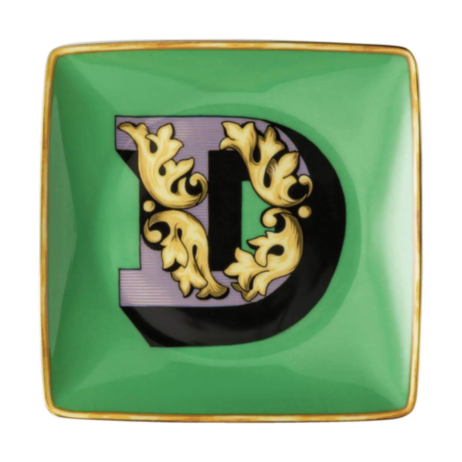 Alphabet Skål - D, d, large