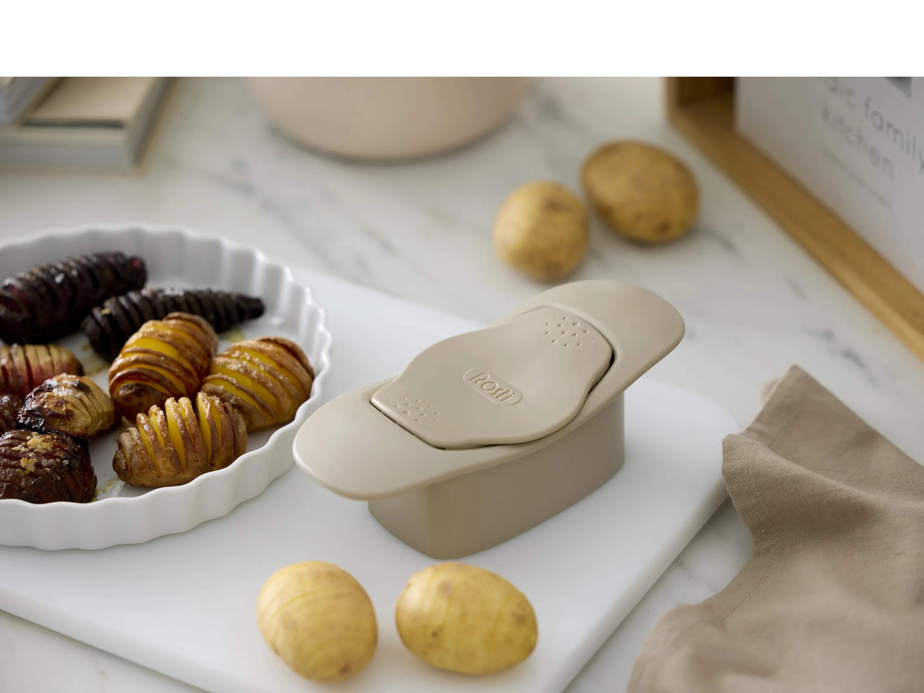 Rosti Øvrige snitte- og rivejern Classic Hasselbackskærer i Hummus, 2