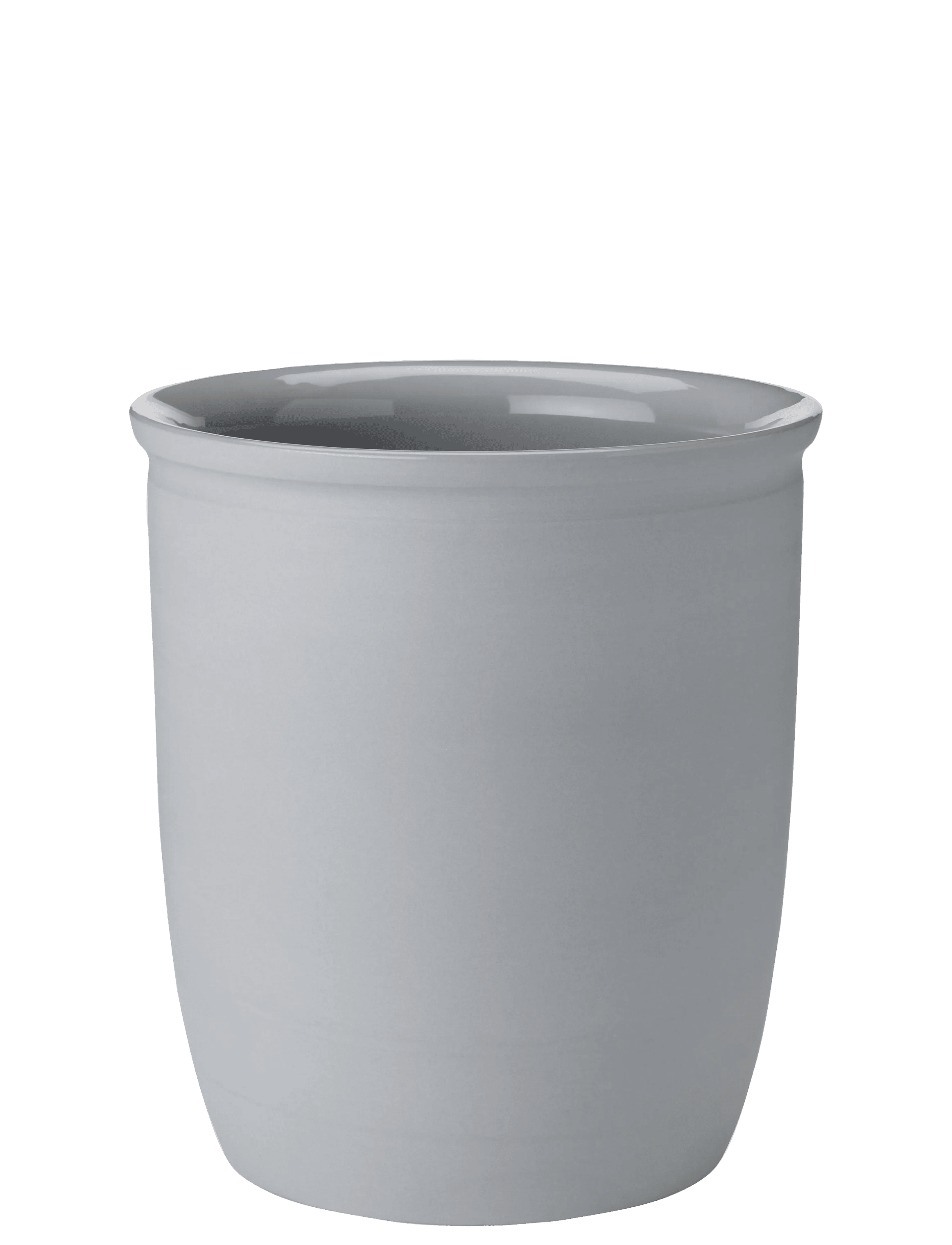 Knabstrup Keramik Krukker til køkkenredskaber Syltekrukke i grå, 2 L, 1