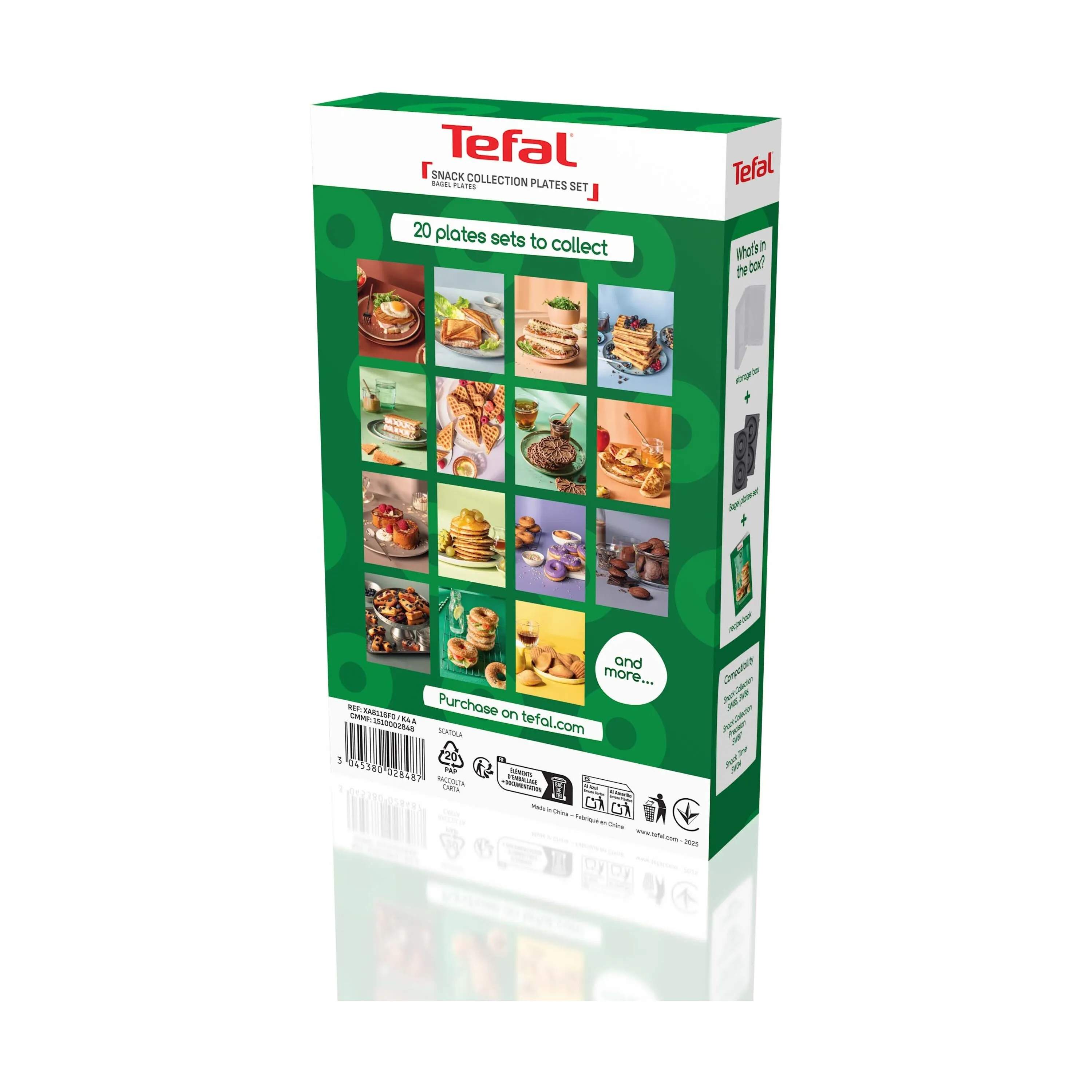 Tefal Bordgrill Snack Collection Plade - Bagels i Bagels, 5