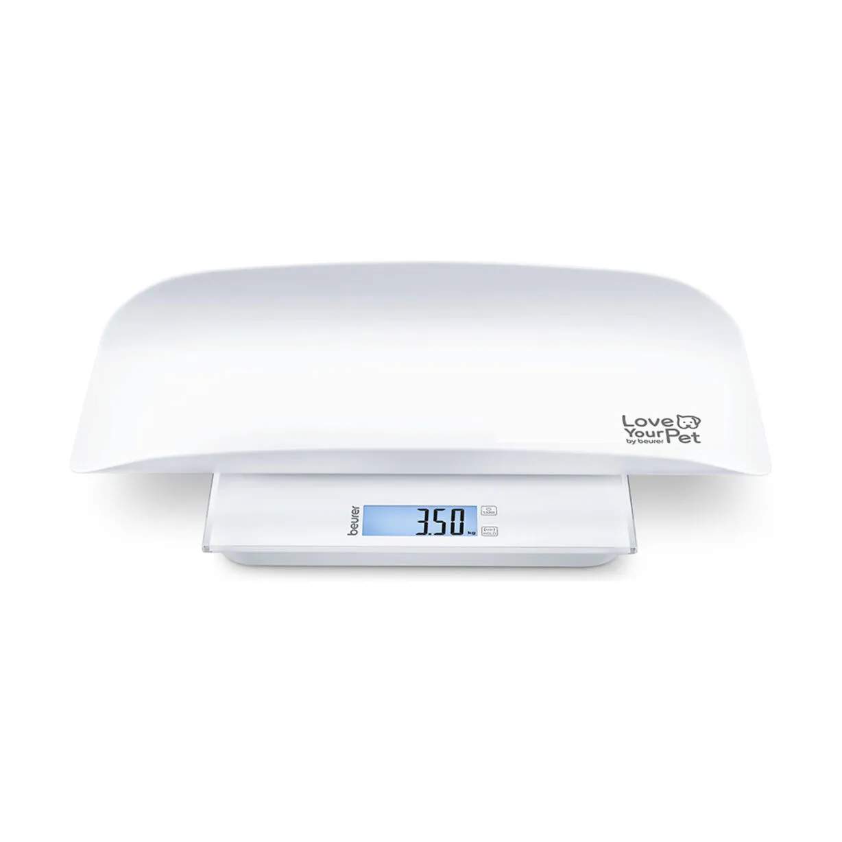 Beurer Bagevægte PetCare Polly Kæledyrsvægt i Hvid, 1