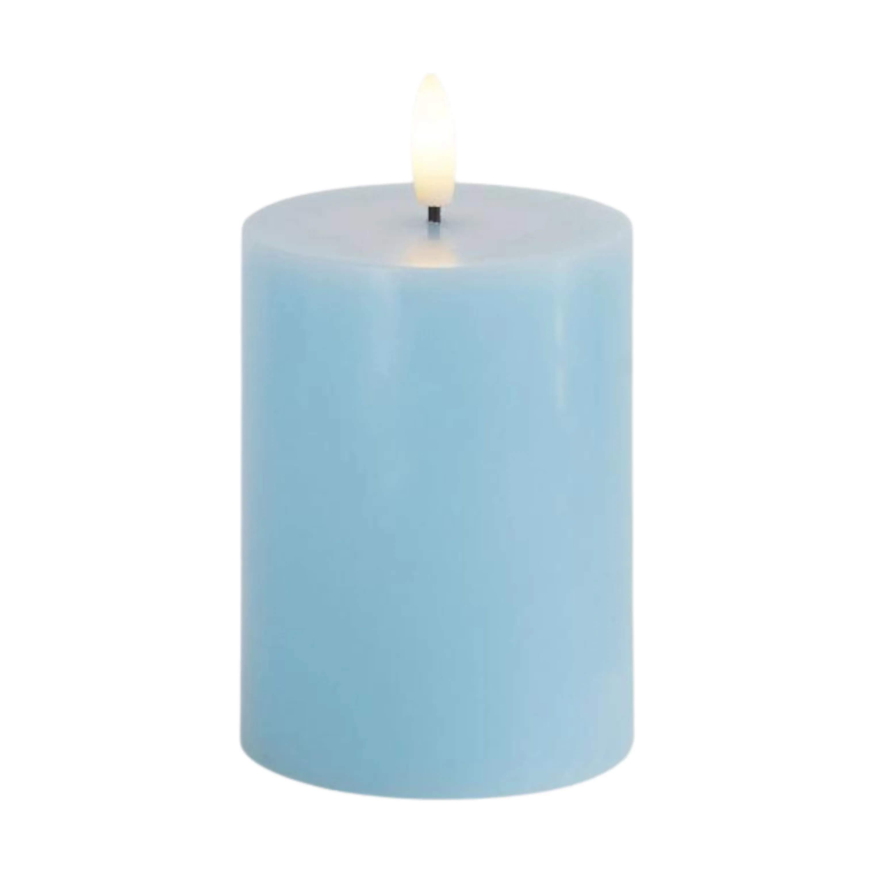 Sirius LED-lys Sille LED Bloklys i Blue Sky, H10 x Ø7,5 cm, 1