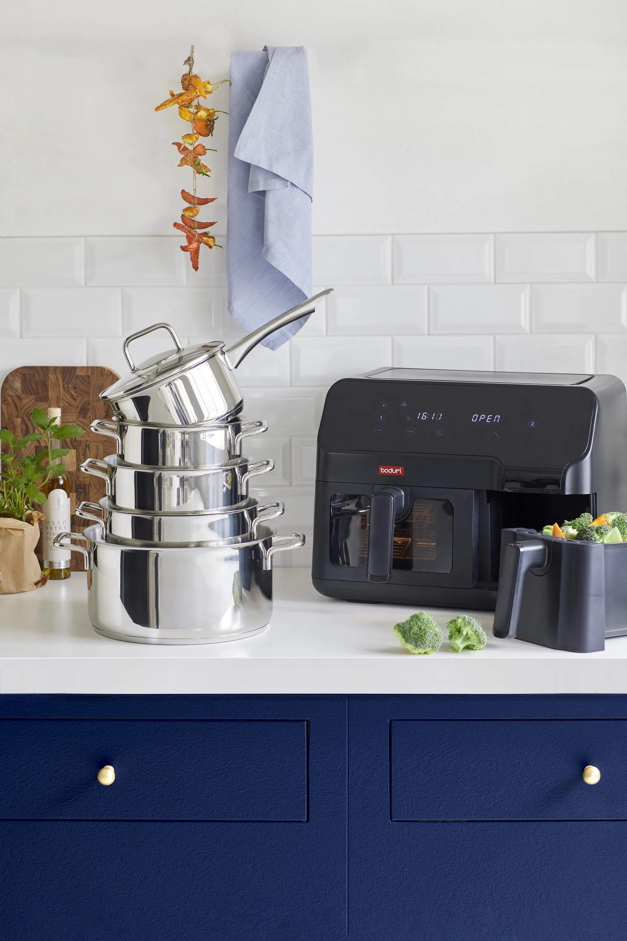 Bodum Airfryers Melior Airfryer L i Sort, 5