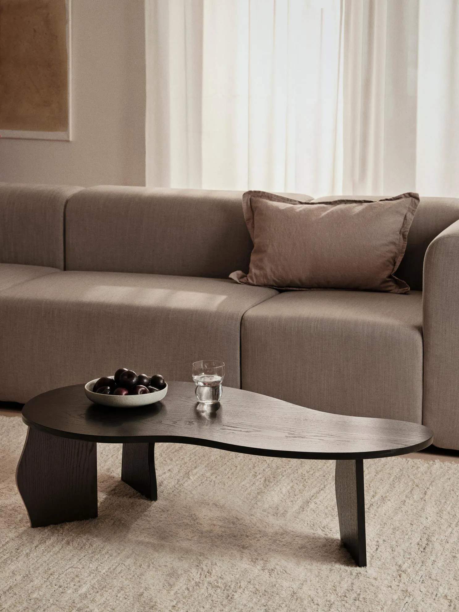 Broste Copenhagen Sofaborde Brook Sofabord i Black, 3