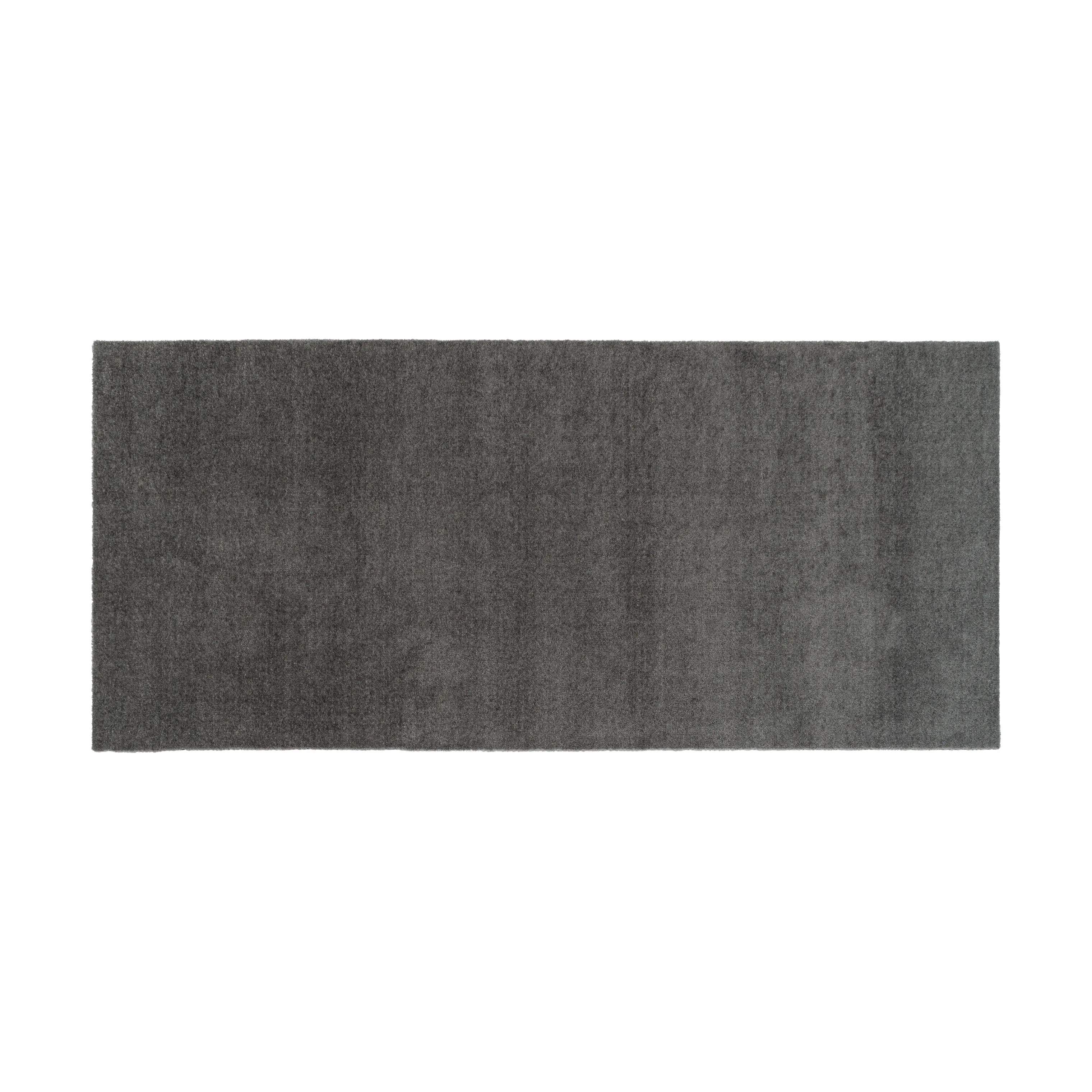 Tica Copenhagen Dørmåtter Uni Color Gulvmåtte i Stålgrå, B67 x L150 cm, 1