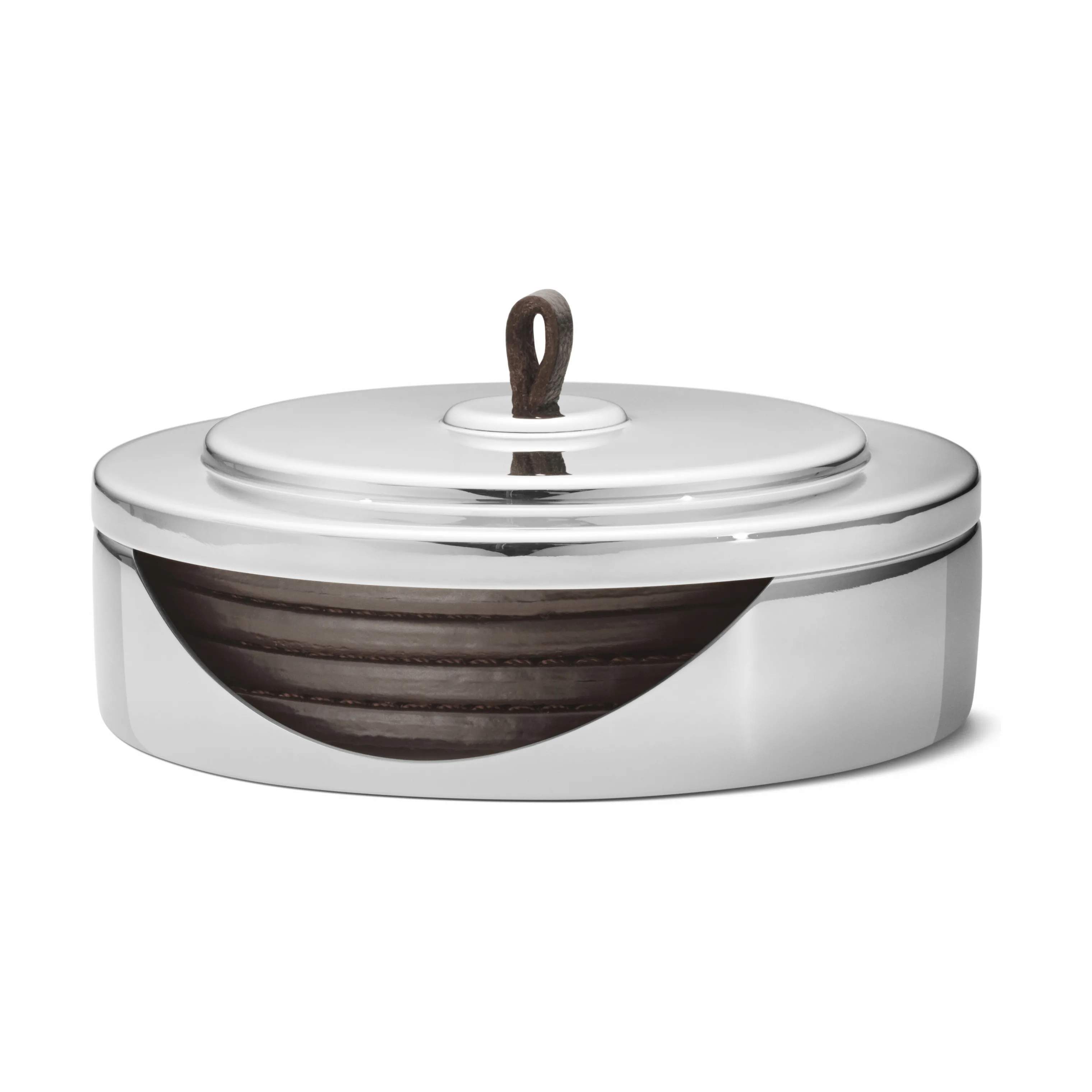 Georg Jensen Glasbrikker og coasters Manhattan Glasbakkesæt - 4 stk. i Stål, 4