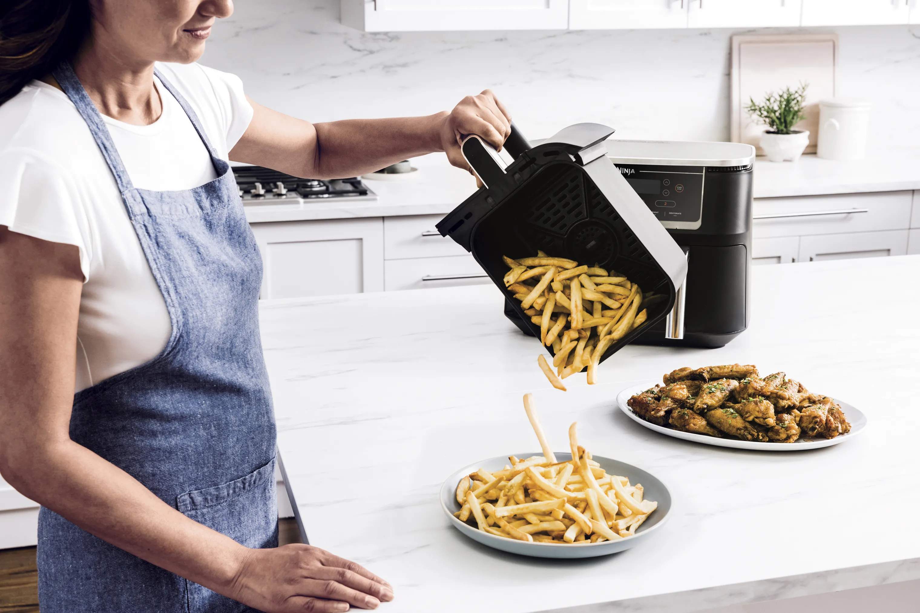 Ninja Airfryers Foodi Max Dual Airfryer m. termometer i sort, 2
