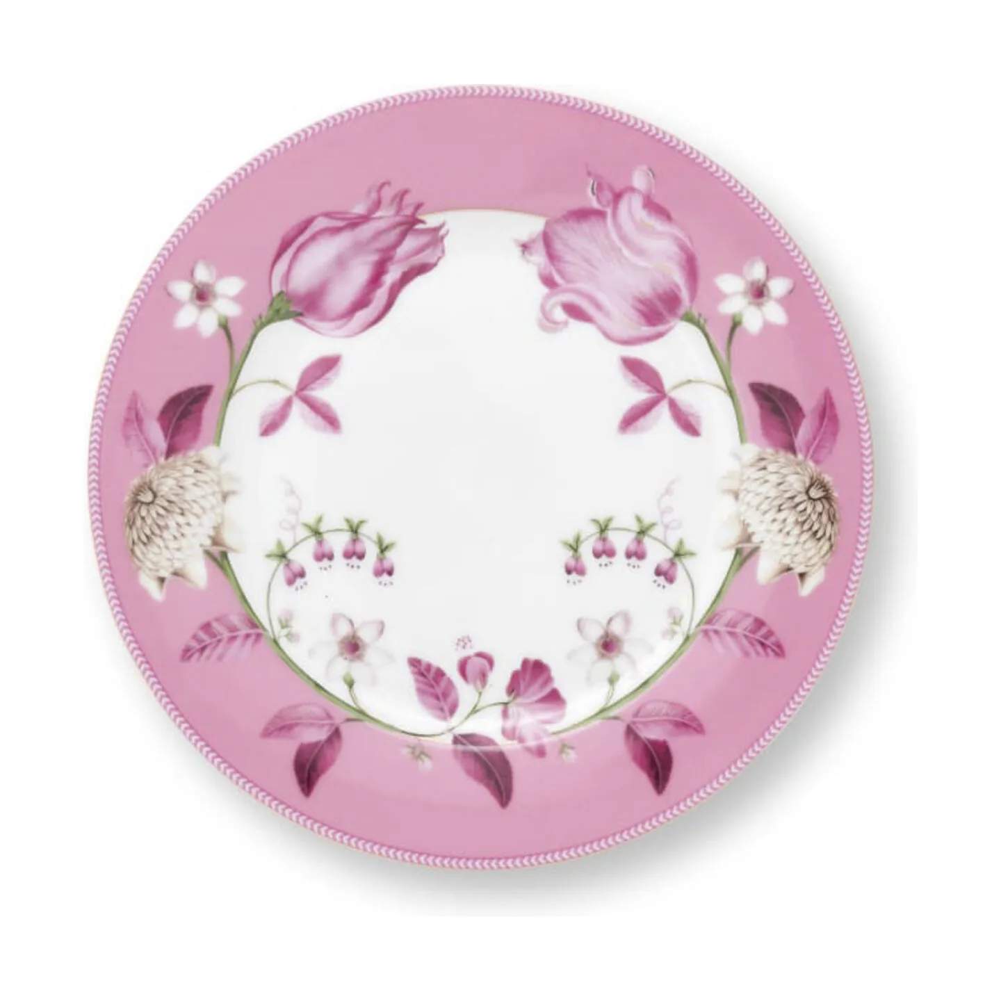 PIP Studio Middagstallerkener Jolie Tulip Tallerken i 23 cm, 1