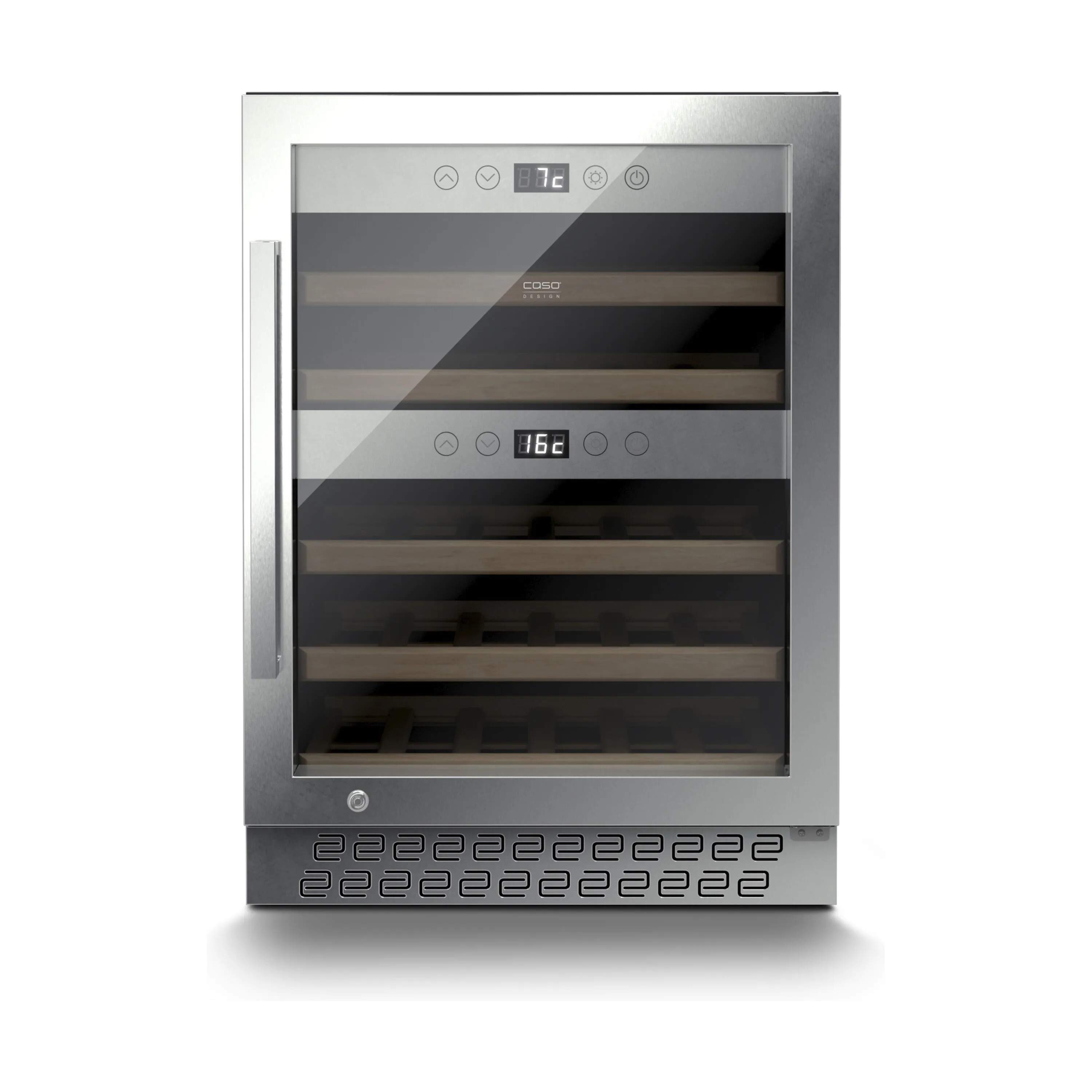 Caso Vinkøleskabe WineChef Pro Vinkøleskab i Sølv, 1