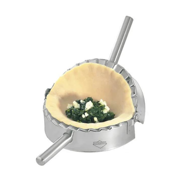 Küchenprofi Ravioliudstyr Küchenprofi Pasta Pastacas Maxi Ravioliformer i Sølvfarvet, 12 cm, 2