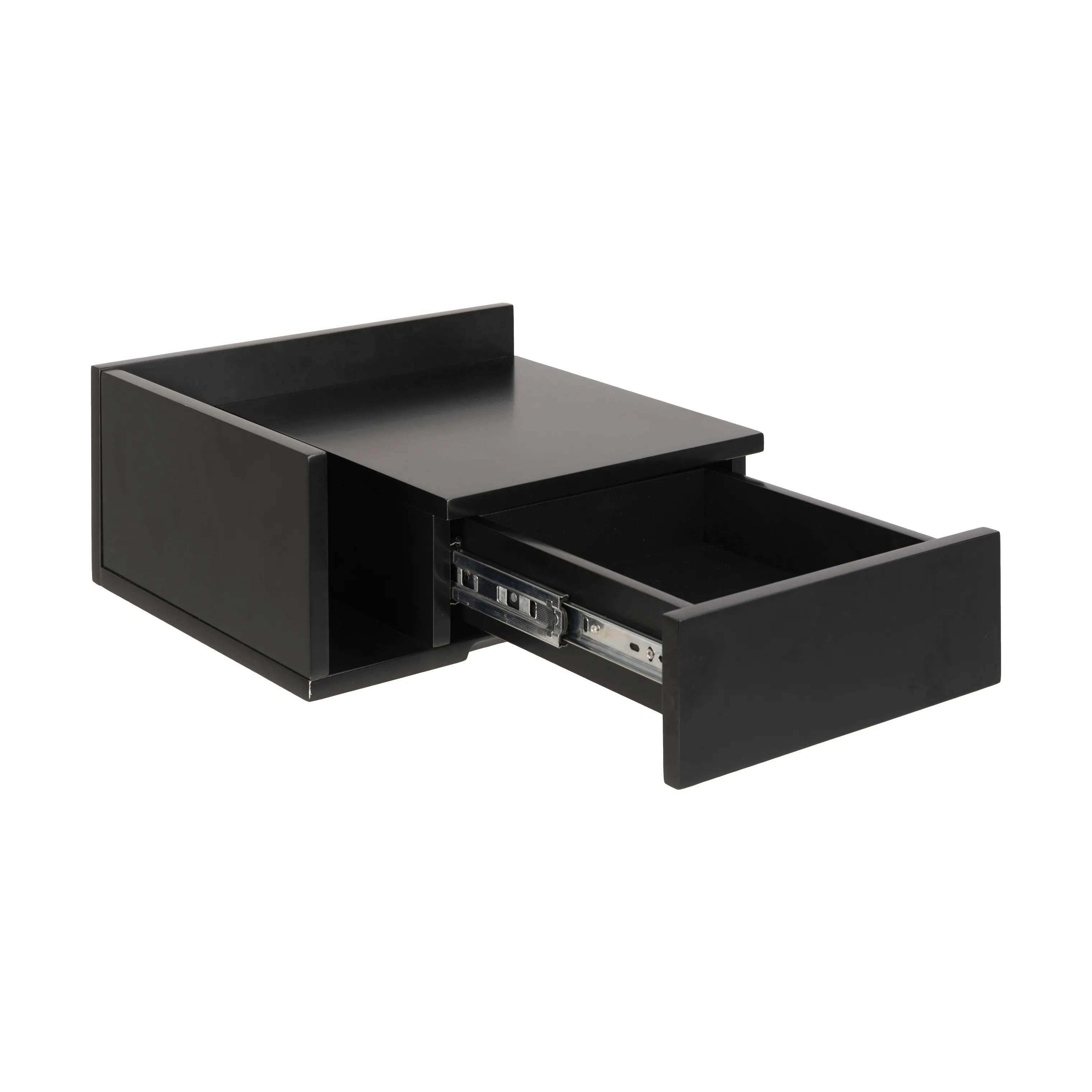 CASA Living Sengeborde Ashlan Natbord i Sort, 3