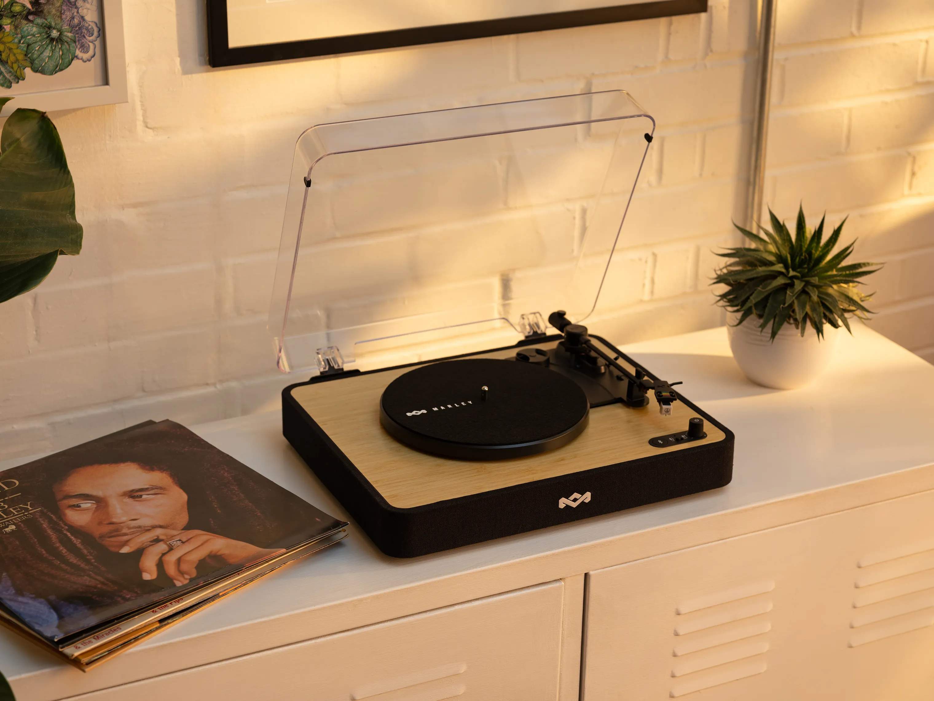 Marley Højtalere Revolution Pladespiller i Signature Black, 5