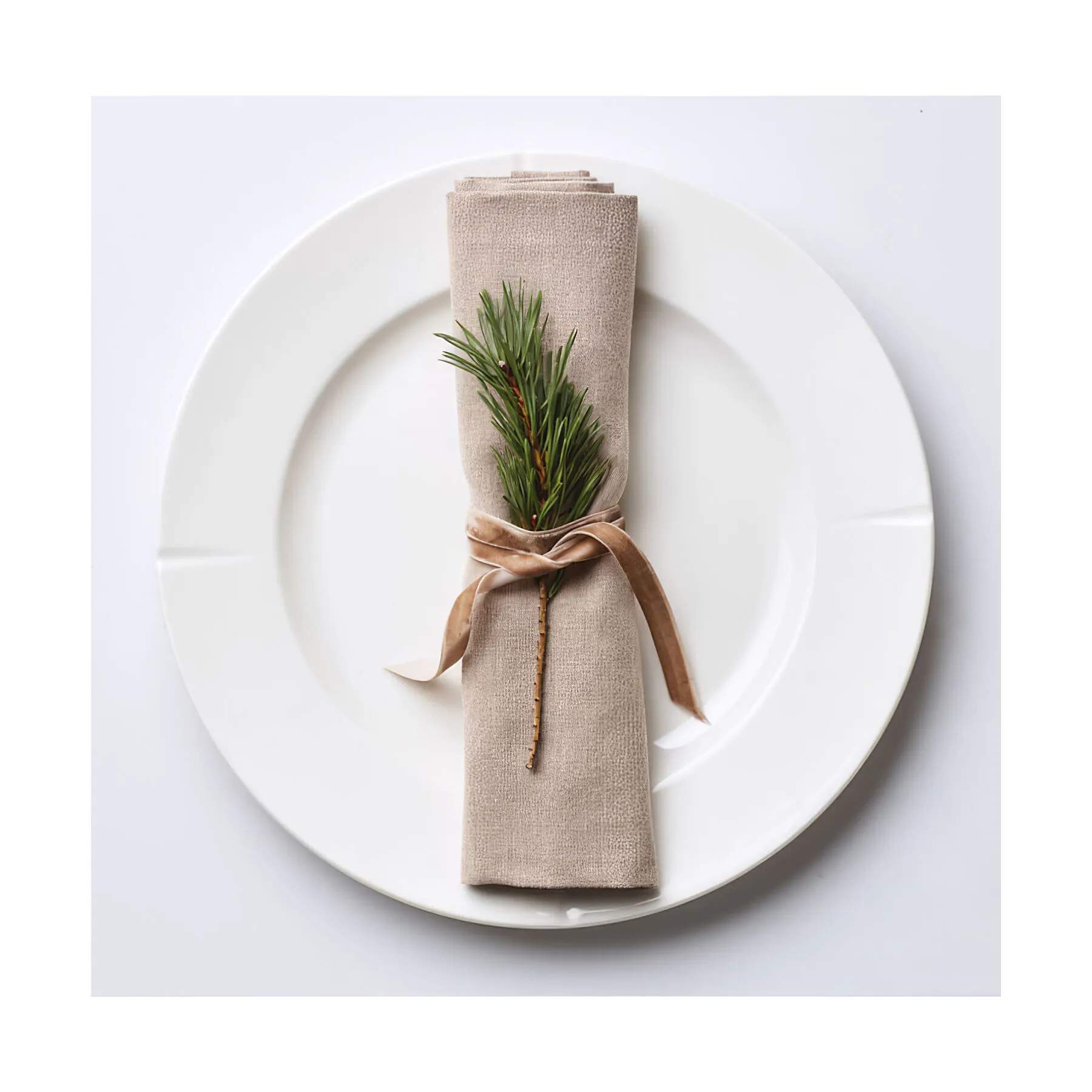 Rosendahl Middagstallerkener Grand Cru Middagstallerken i Hvid, 27 cm, 3