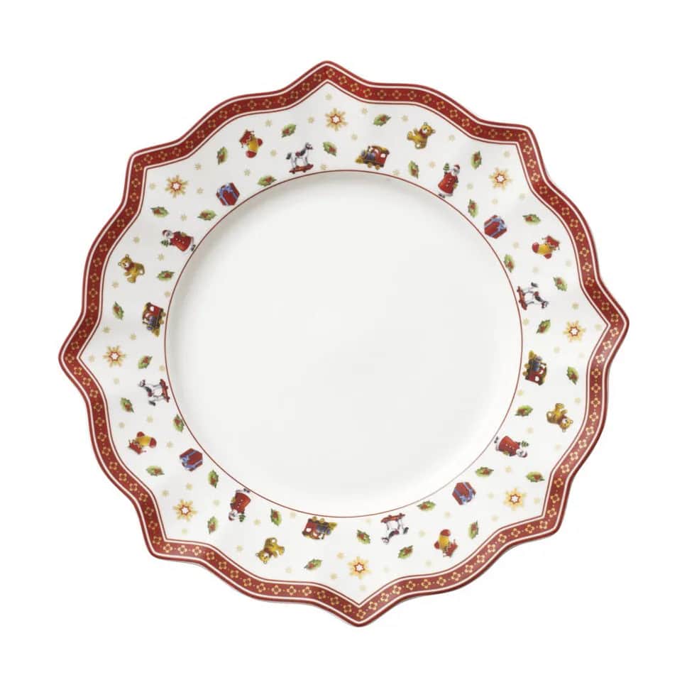 Villeroy & Boch Middagstallerkener Toy's Delight Toy´s Delight Middagstallerken i Hvid, 1