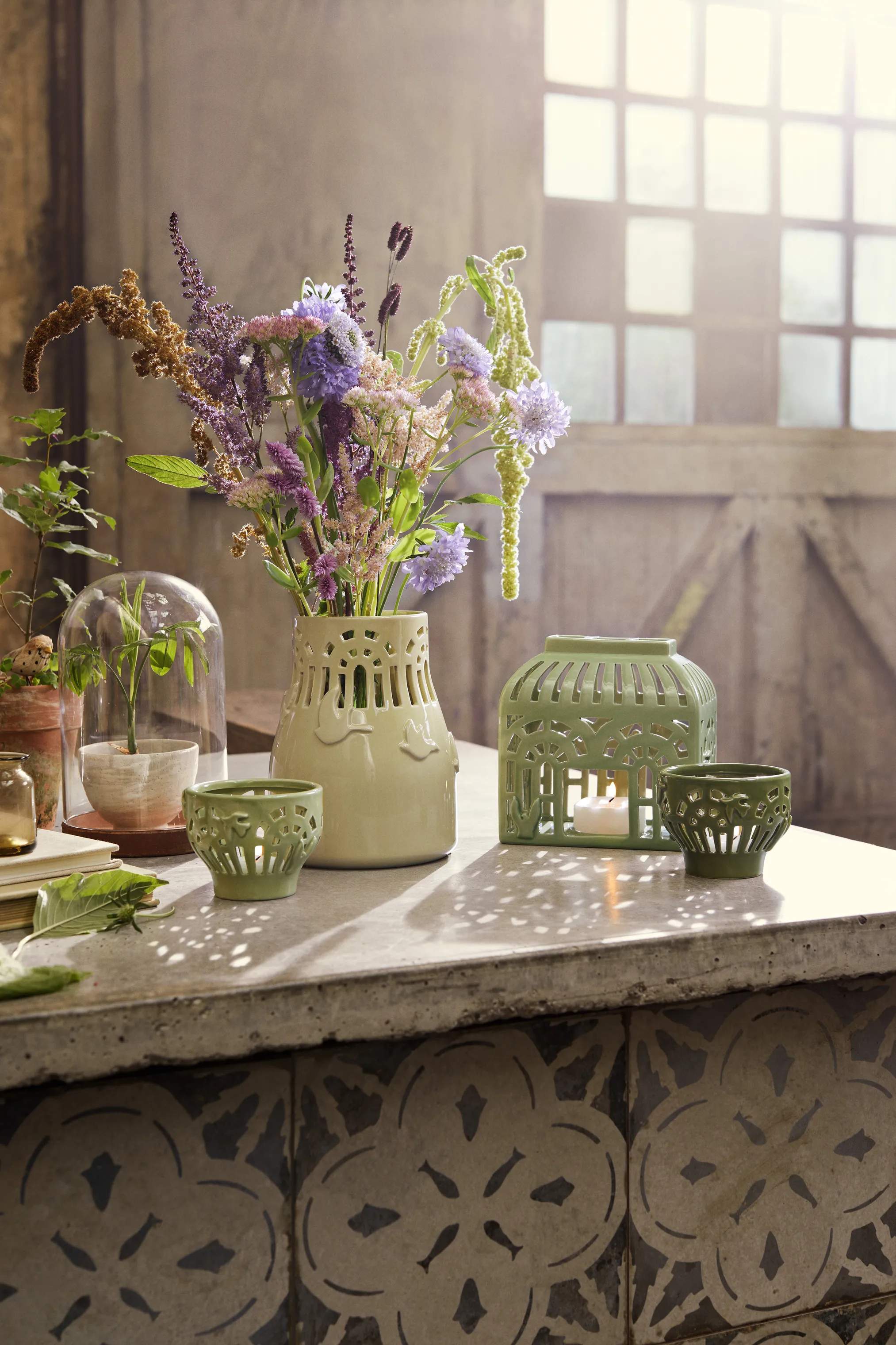 Kähler Vaser Orangery Vase i Sweet honey, 4