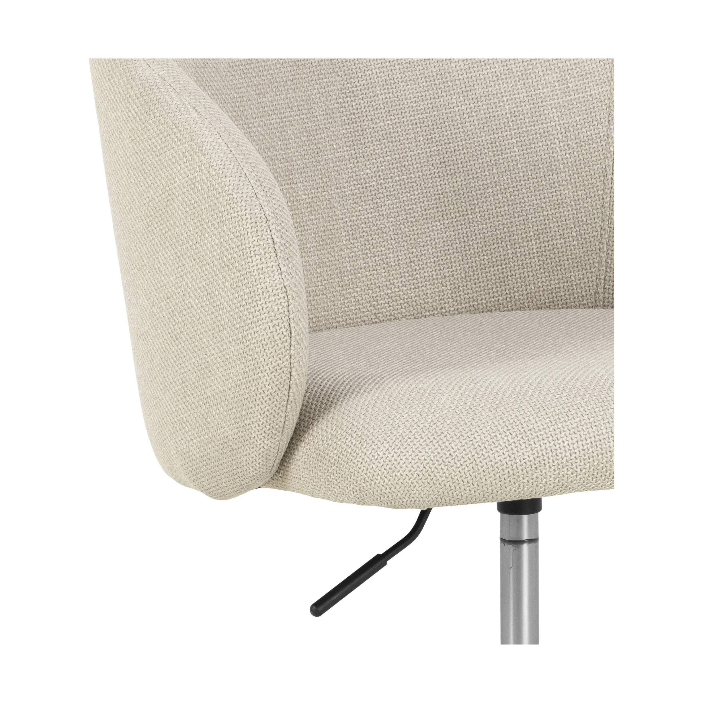 CASA Living Skrivebordsstole Eleanor Skrivebordsstol i Beige, 7