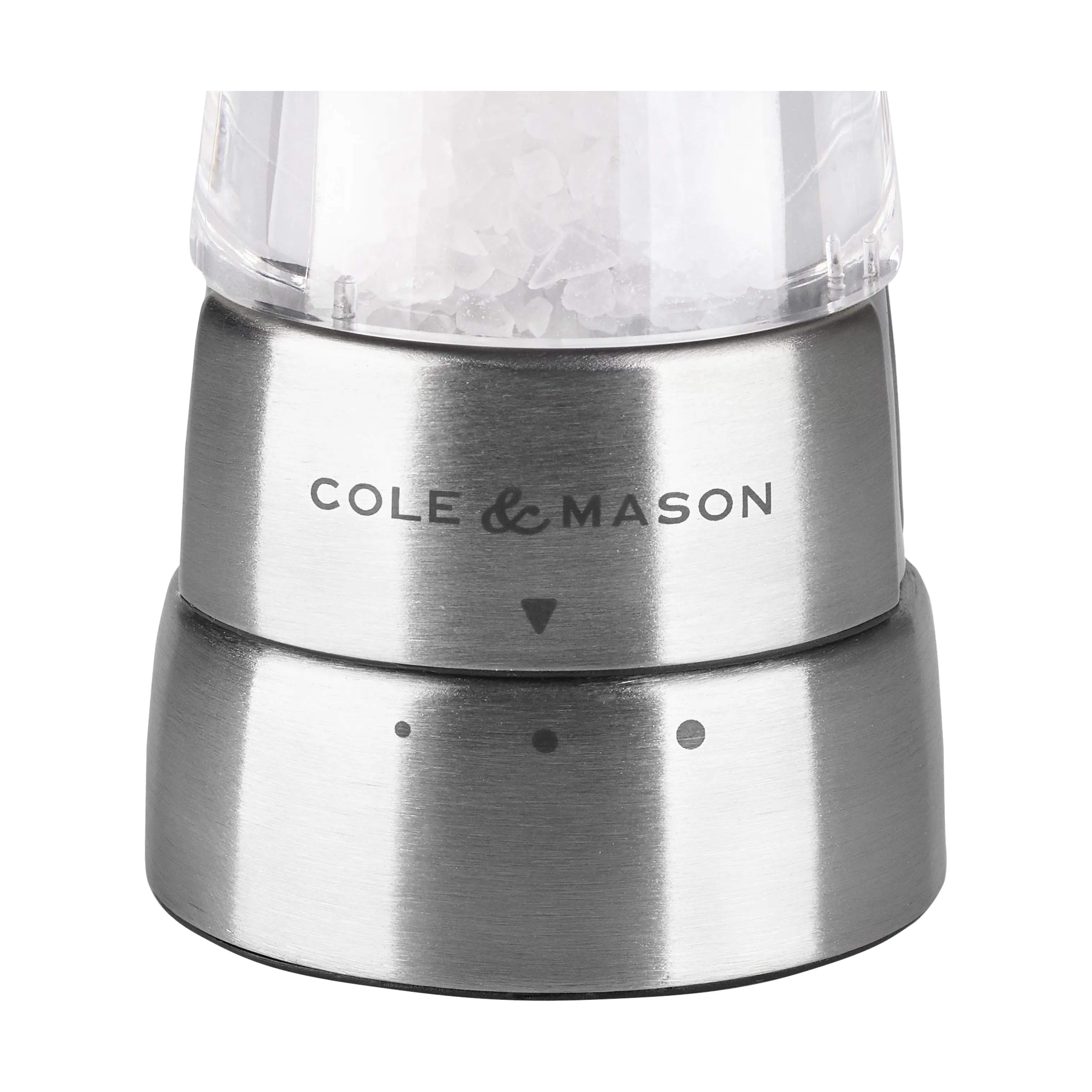 Cole&Mason Saltkværne Derwent Saltkværn i stål, 4