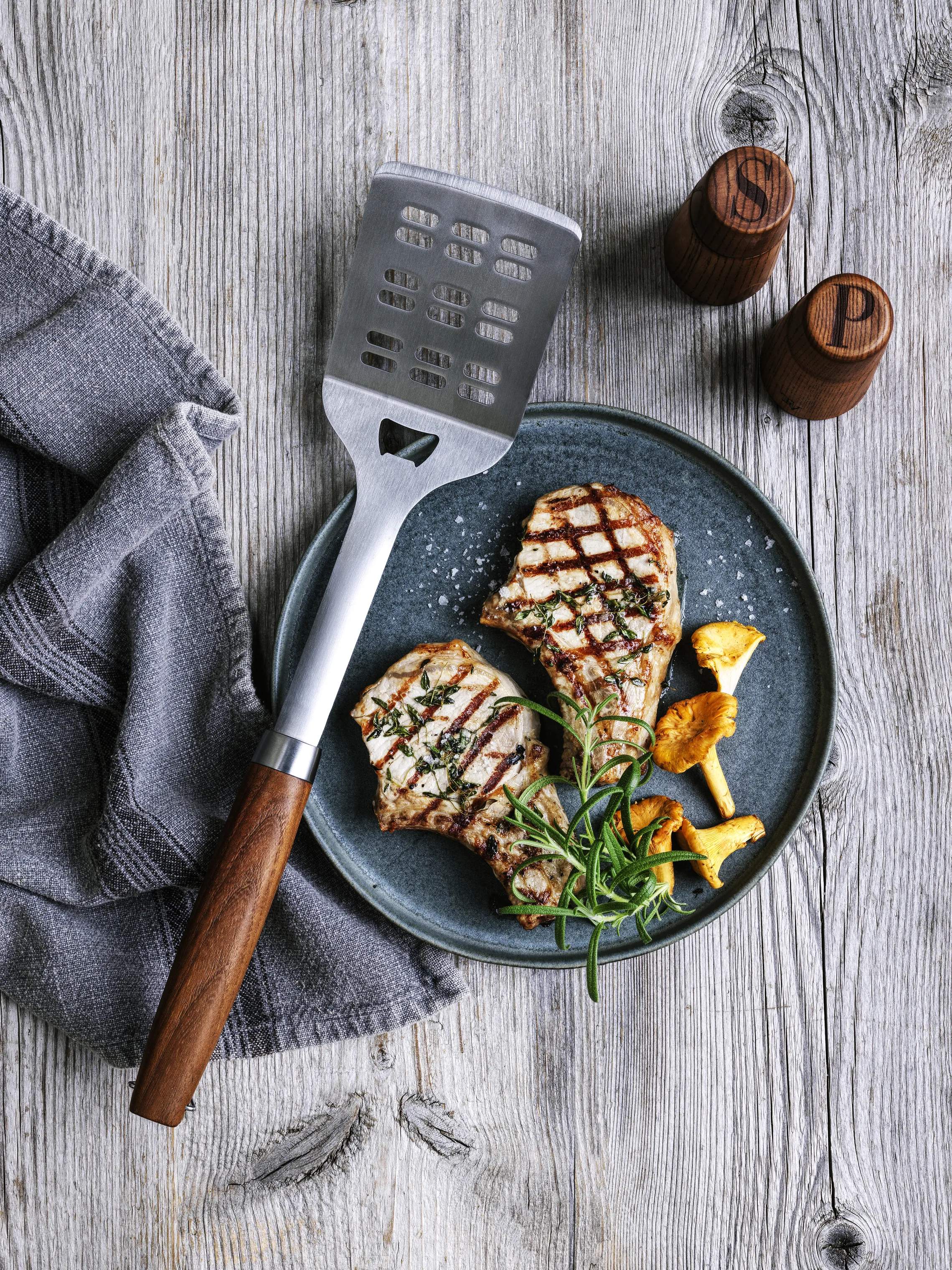 Timm Vladimir Kitchen Grillredskaber Grillspartel i træ, 2