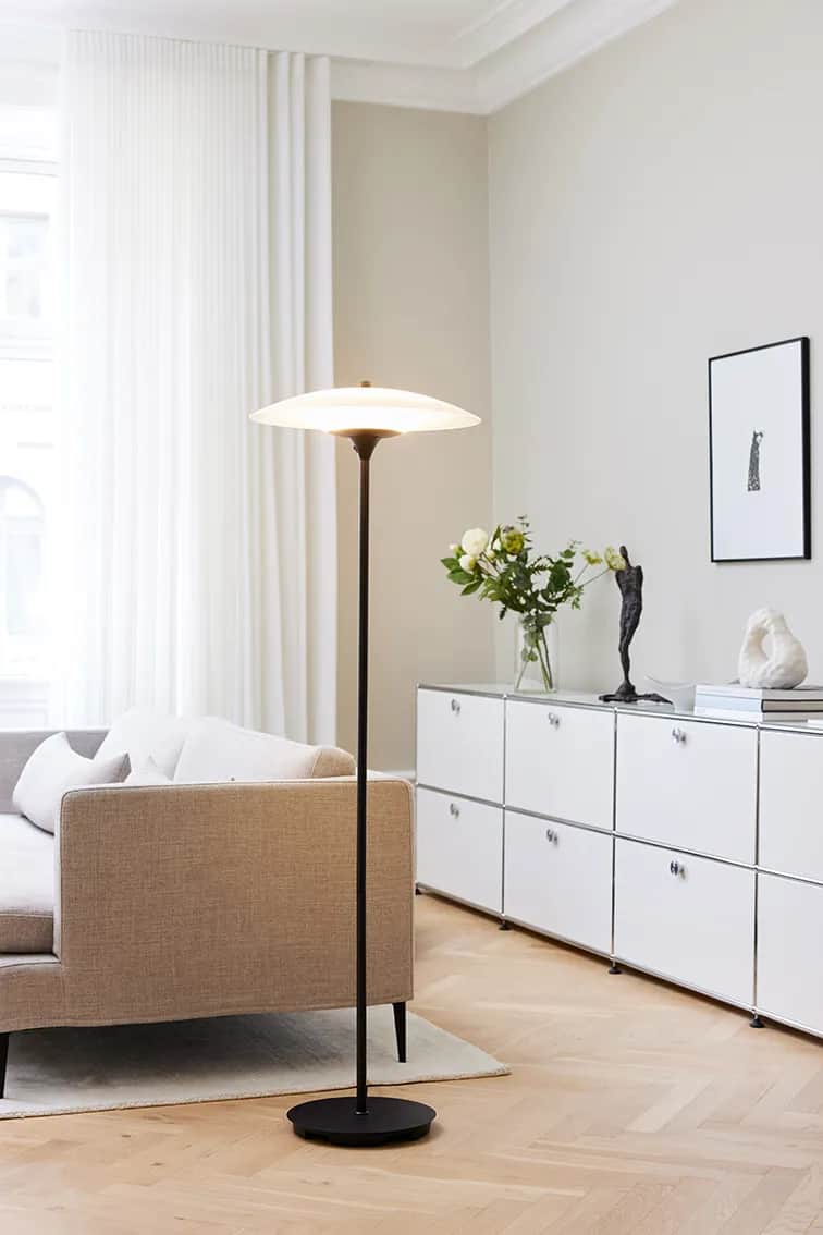 Halo Design Gulvlamper Baroni Gulvlampe i Opal, 2