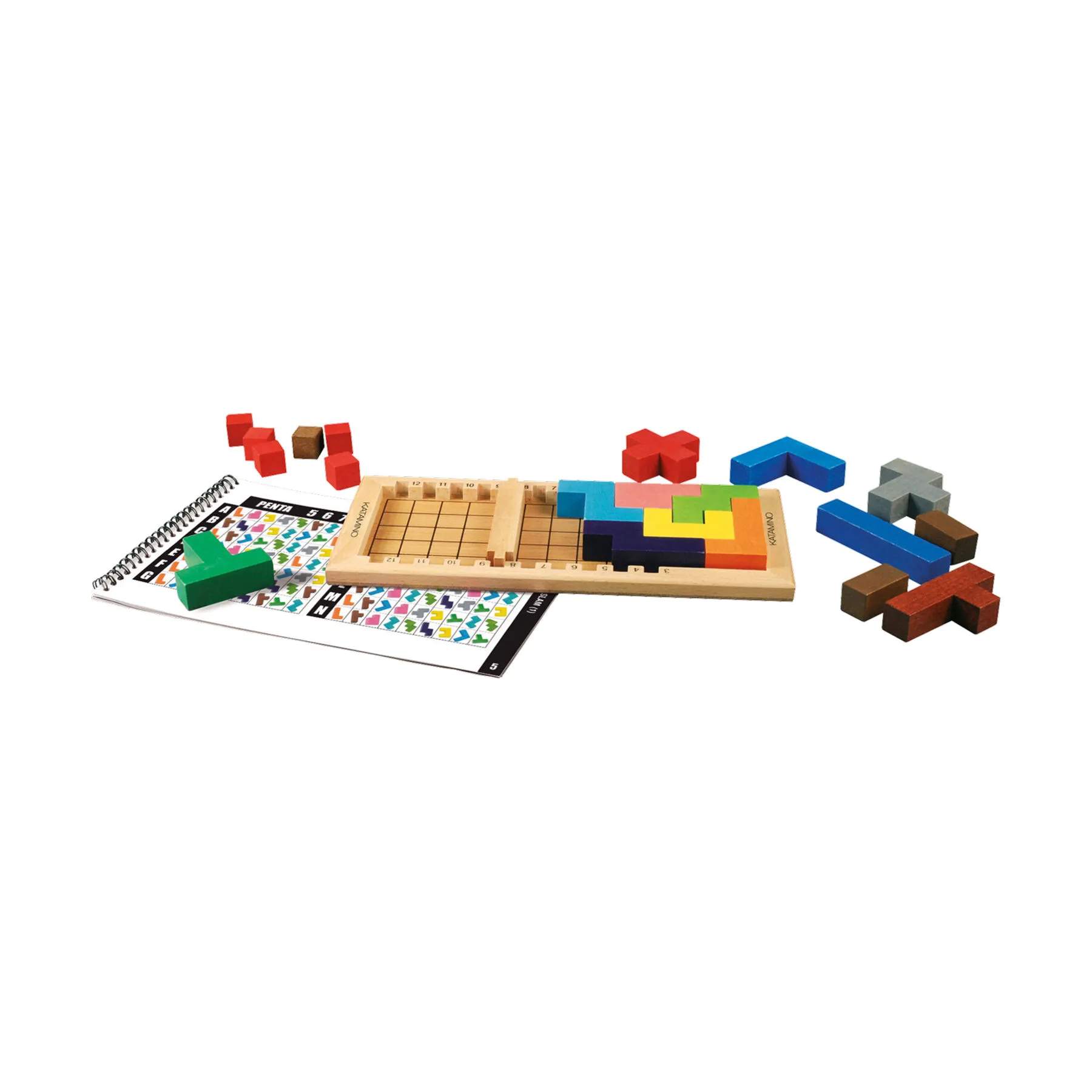 Spilbræt Spil Brætspil - Katamino i Multifarvet, 2