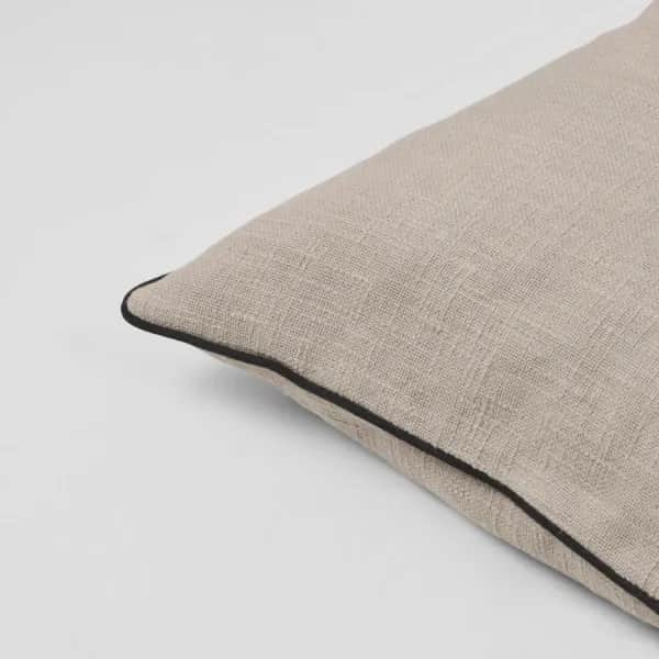 Broste Copenhagen Pyntepudebetræk Maja Pudebetræk i Taupe Warm Grey, 2