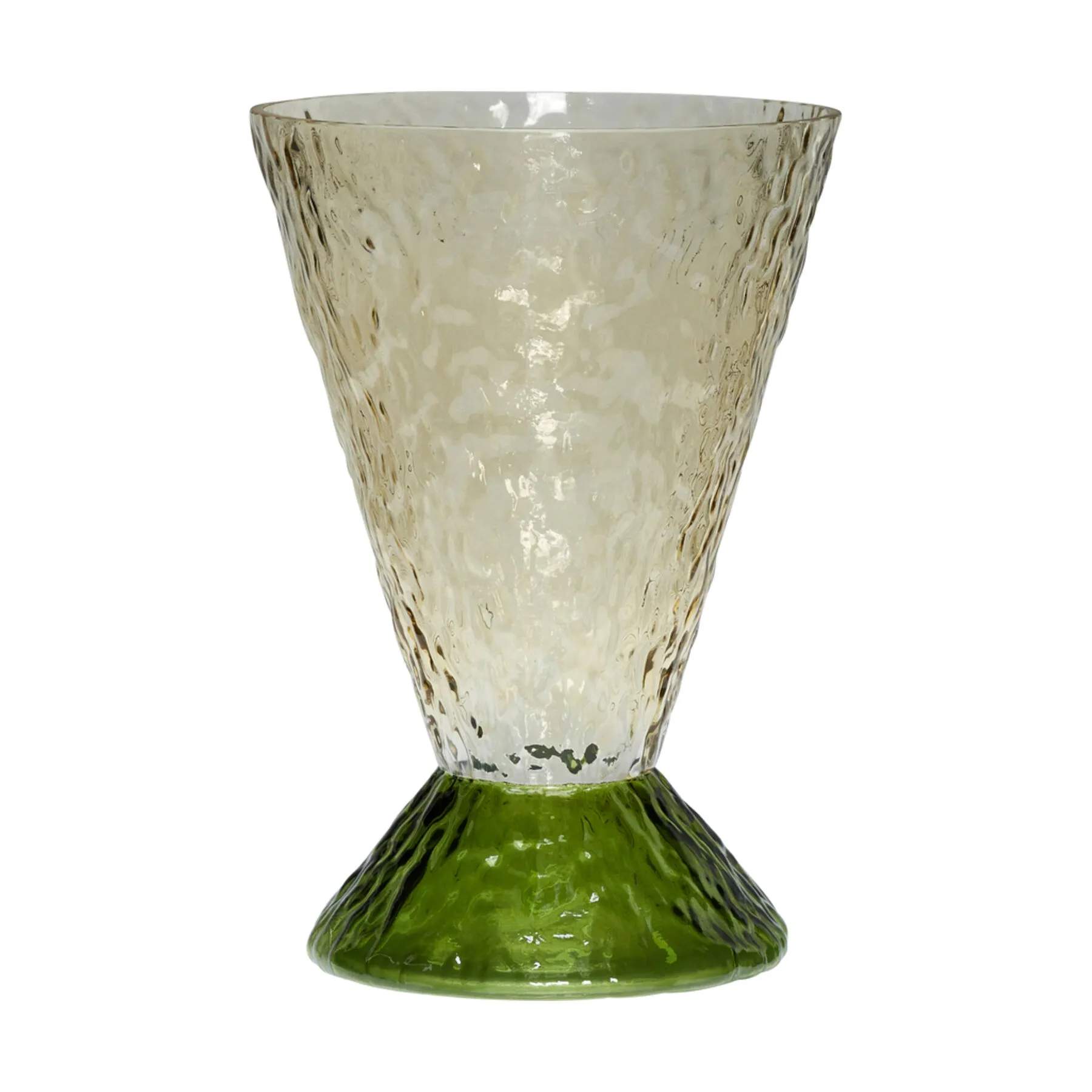 Hübsch Vaser Abyss Vase i Brun/Mørkegrøn, 1