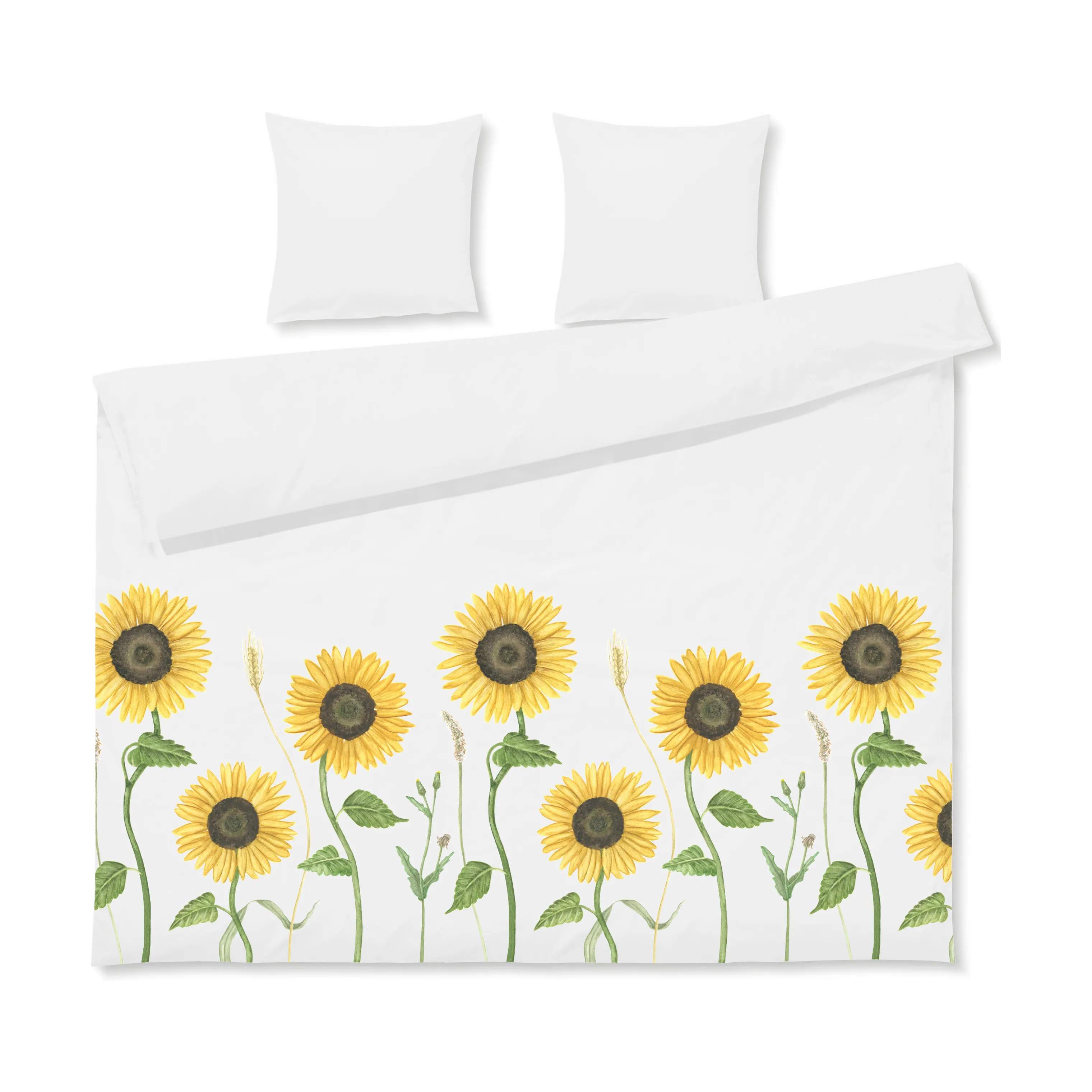 Juna Sengetøj Hammershøi Sommer Hammershøi Summer Sengetøj i Solsikke, B200 x L220 cm, 1