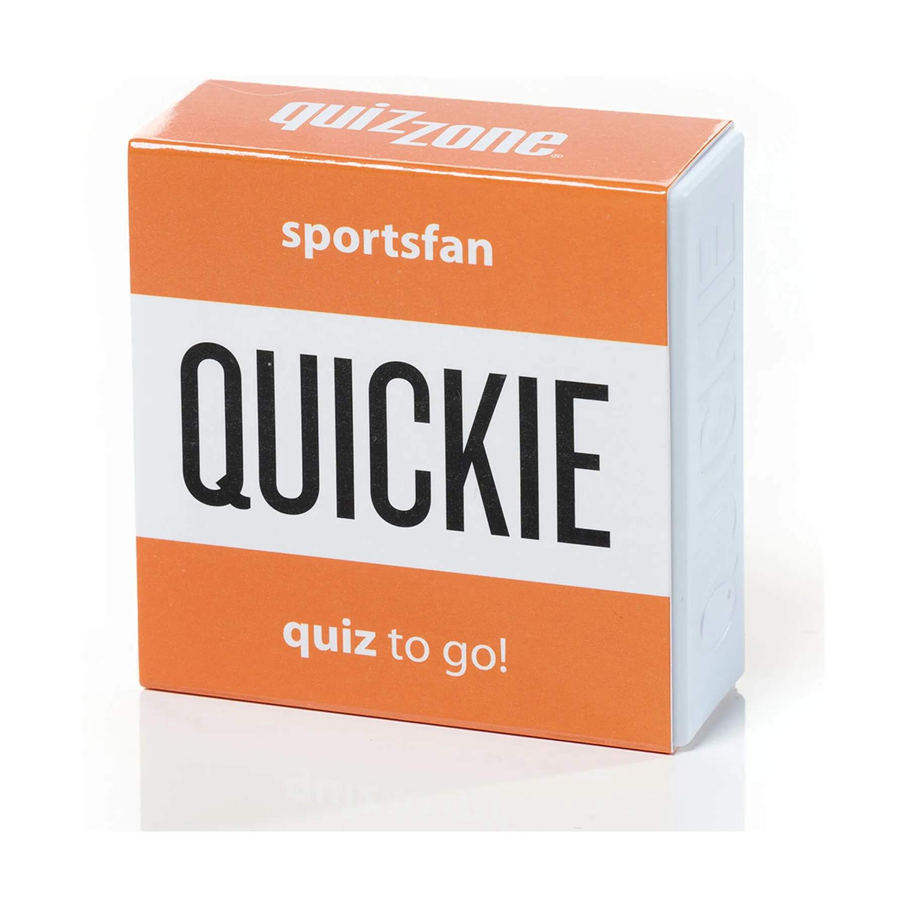 Spilbræt Spil Kortspil - Quizzone Quickie - Sportsfan i Orange, 1