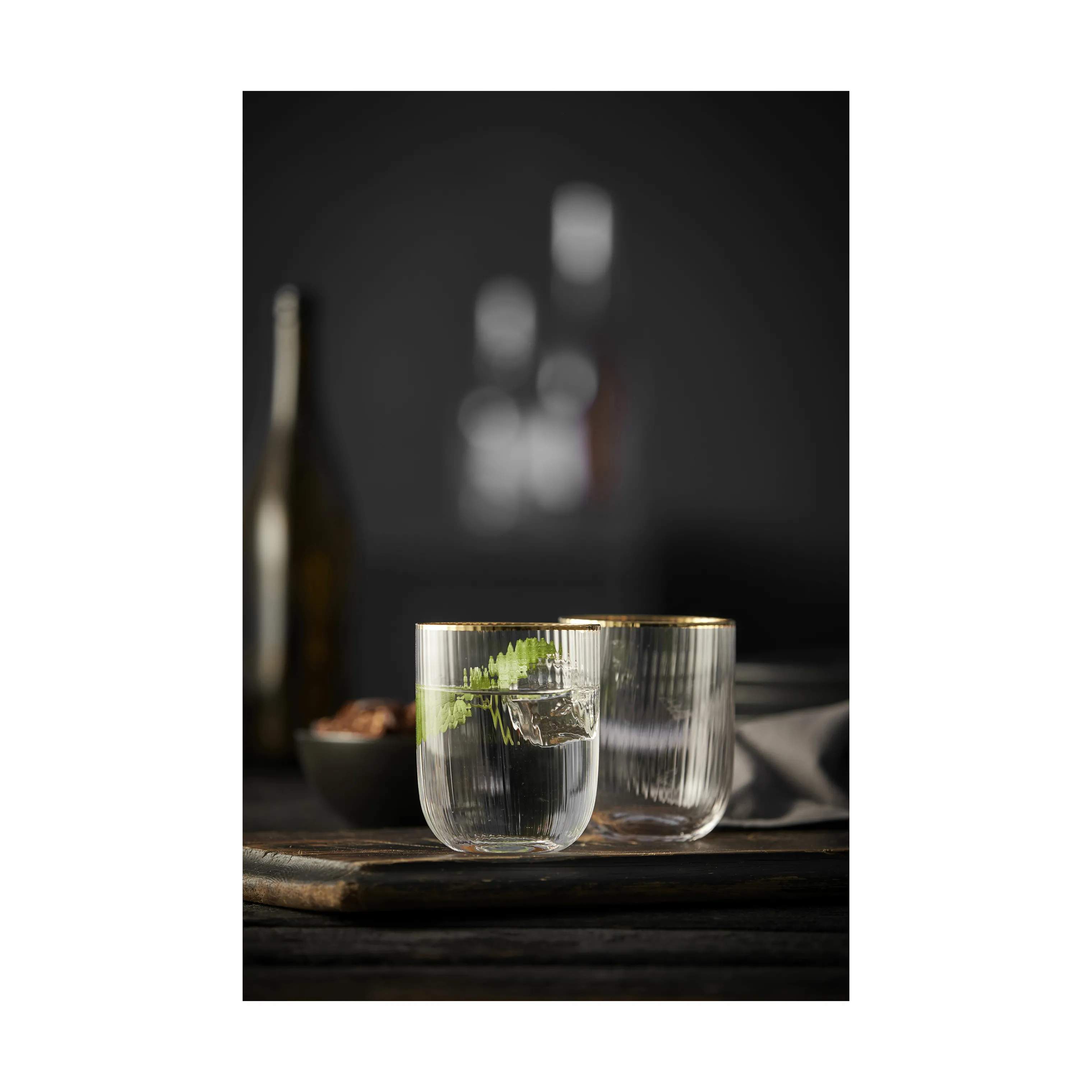 Lyngby Glas Vandglas Palermo Tumbler - 4 stk. i klar, 35 cl, 5