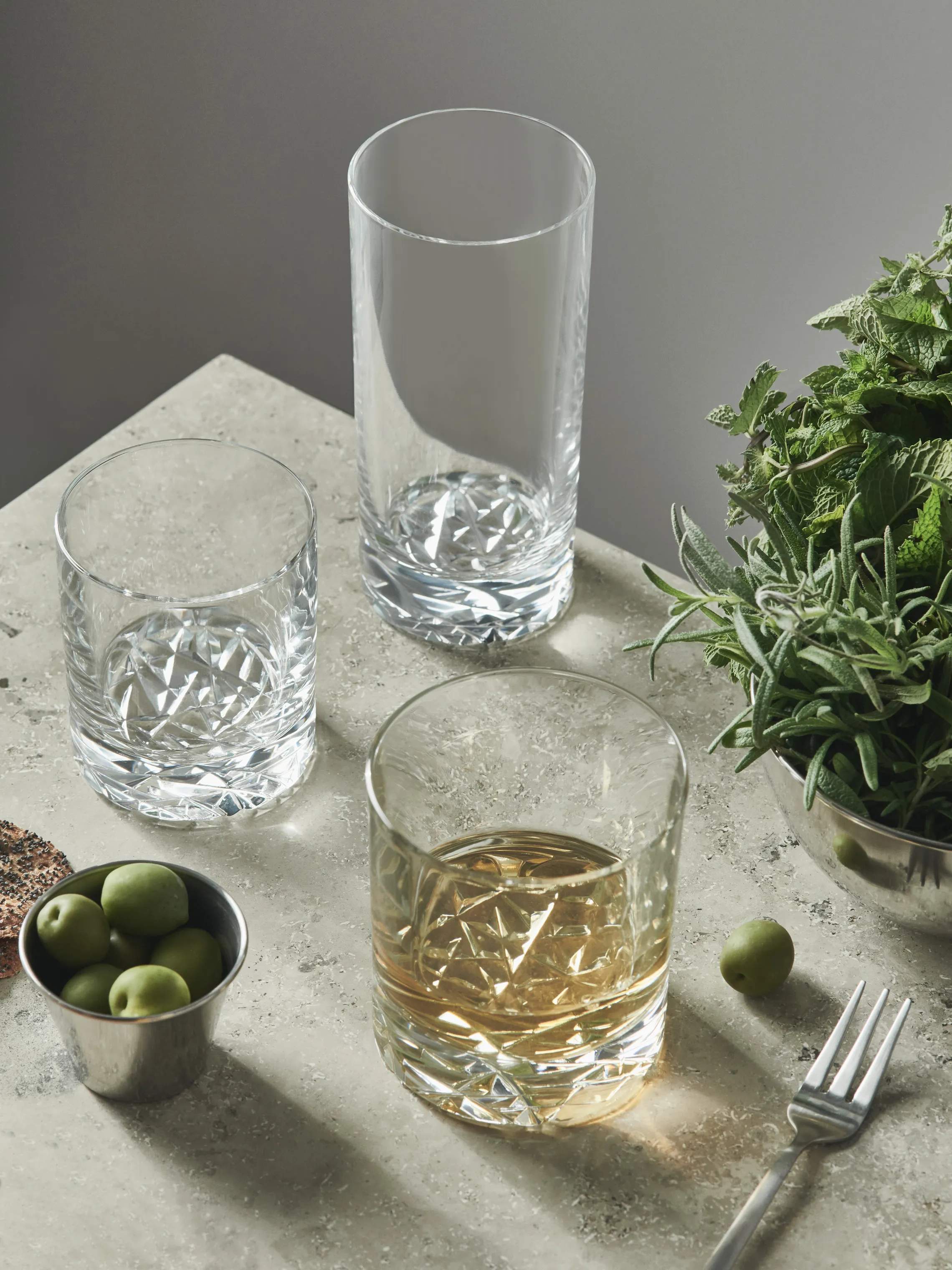 Orrefors Lowball glas Carat Old Fashioned Glas - 2 stk i klar, 2