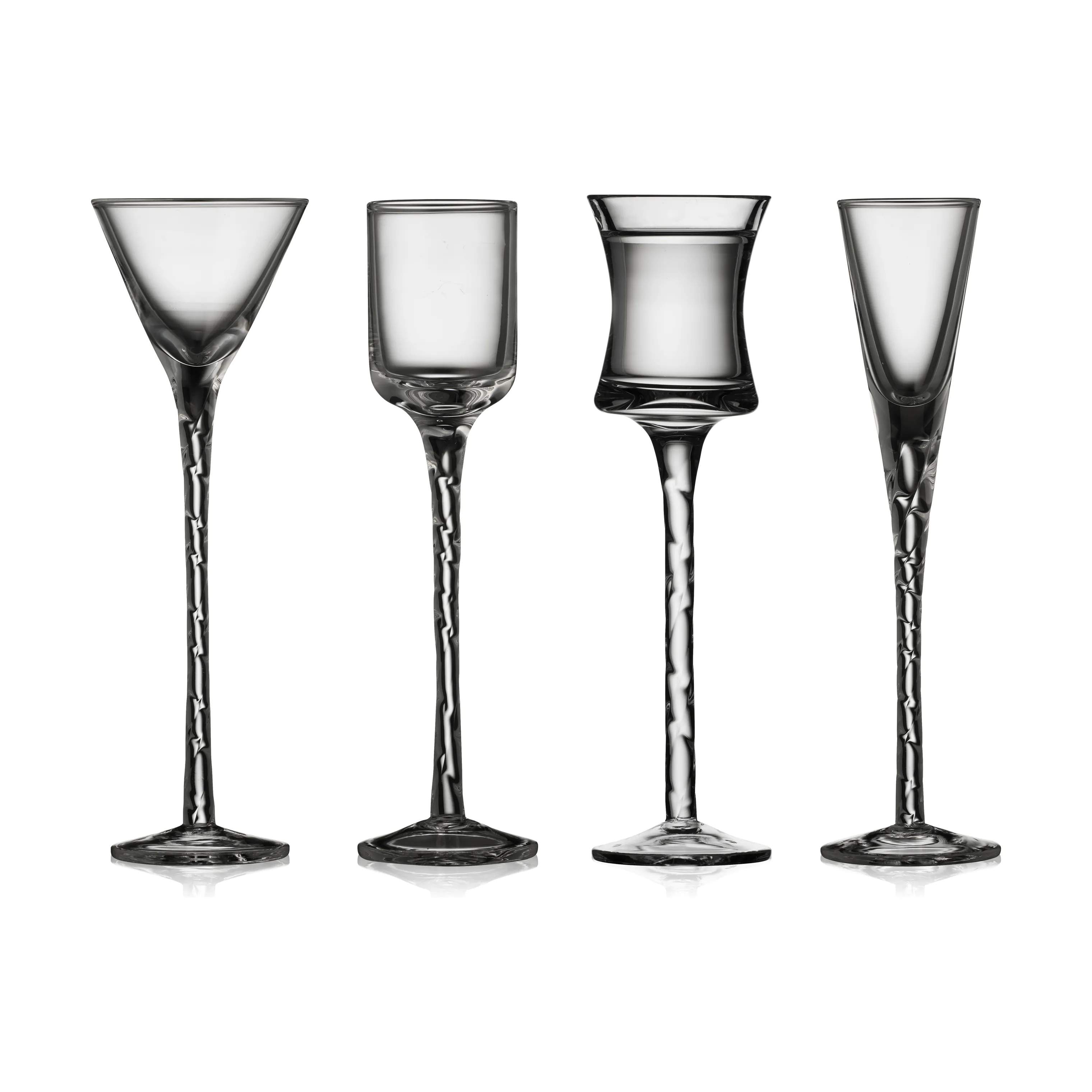 Lyngby Glas Snapseglas Nora Nora Snapseglas - 4 stk. i Klar, 1