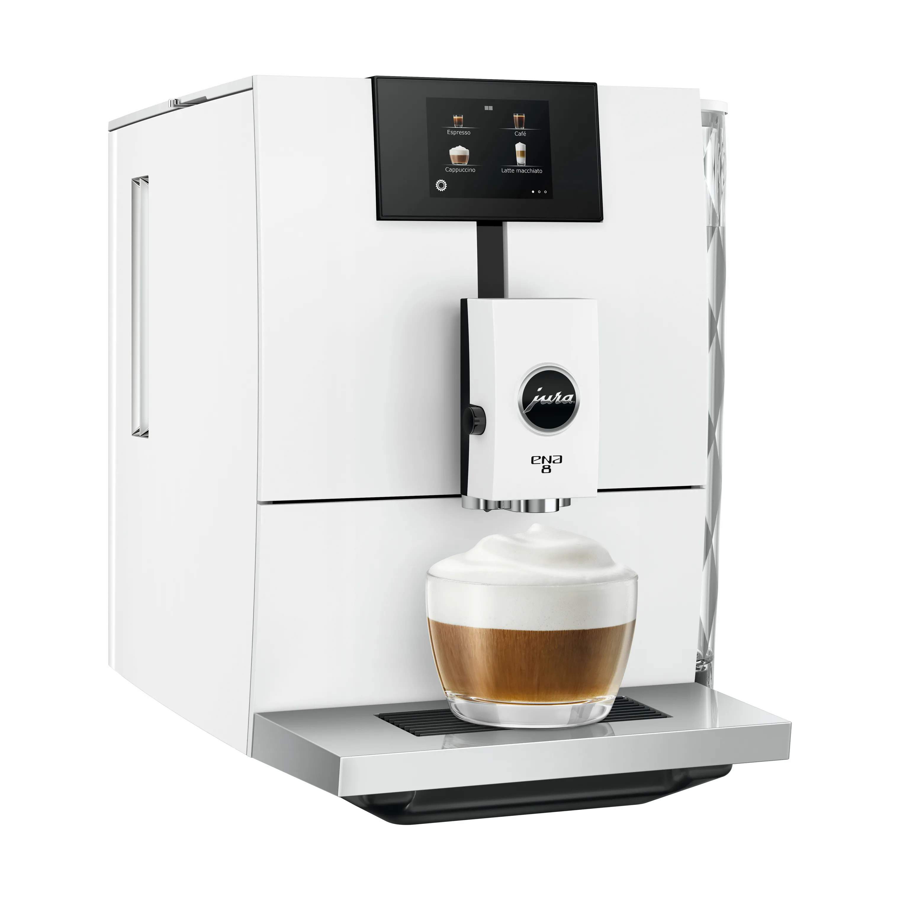 JURA Espressomaskiner ENA 8 (EC) Kaffemaskine i Nordic White, 3