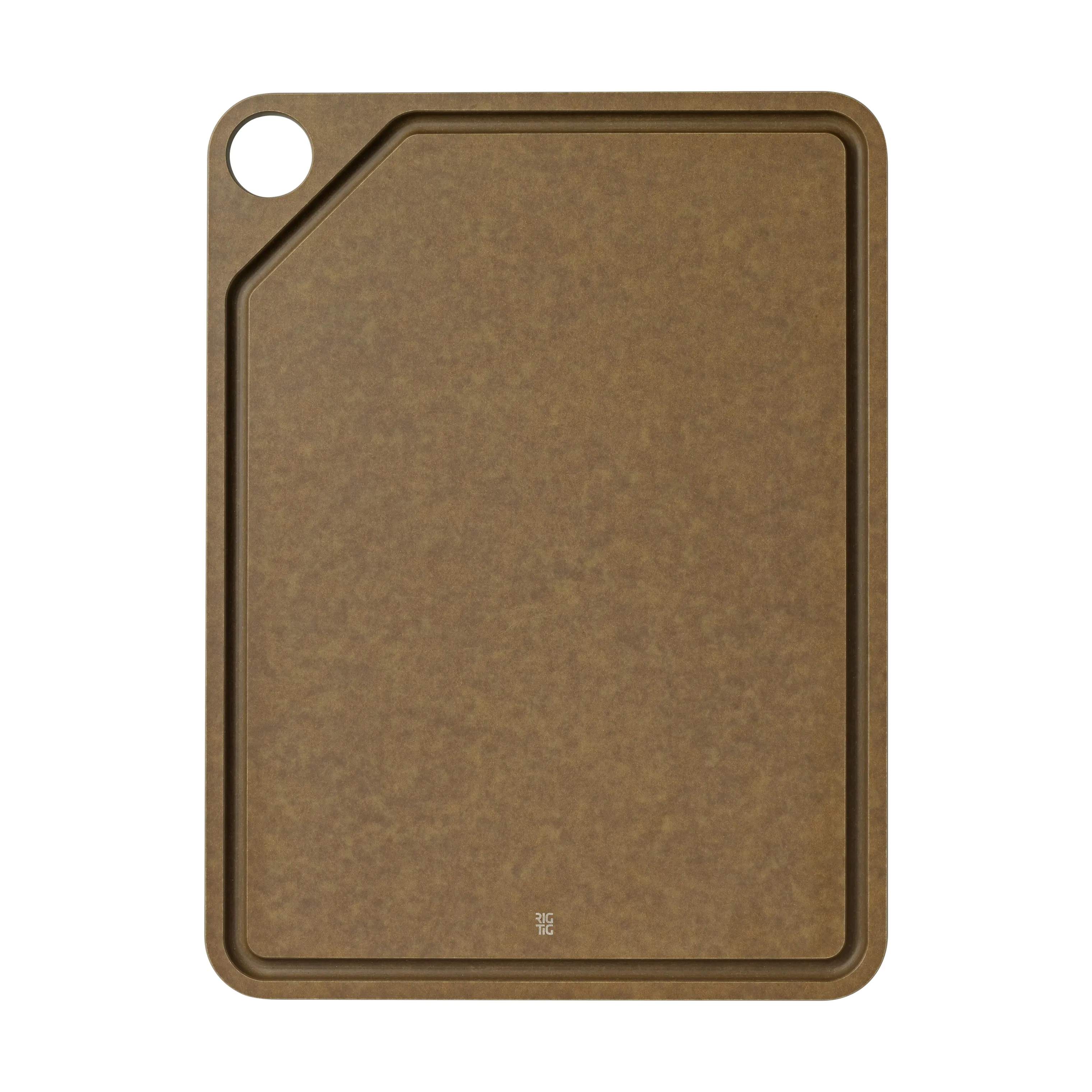 Rig-Tig Skærebrætter Chop-It Cut-it Skærebræt i brun, B29,8 x L39,8 cm, 1