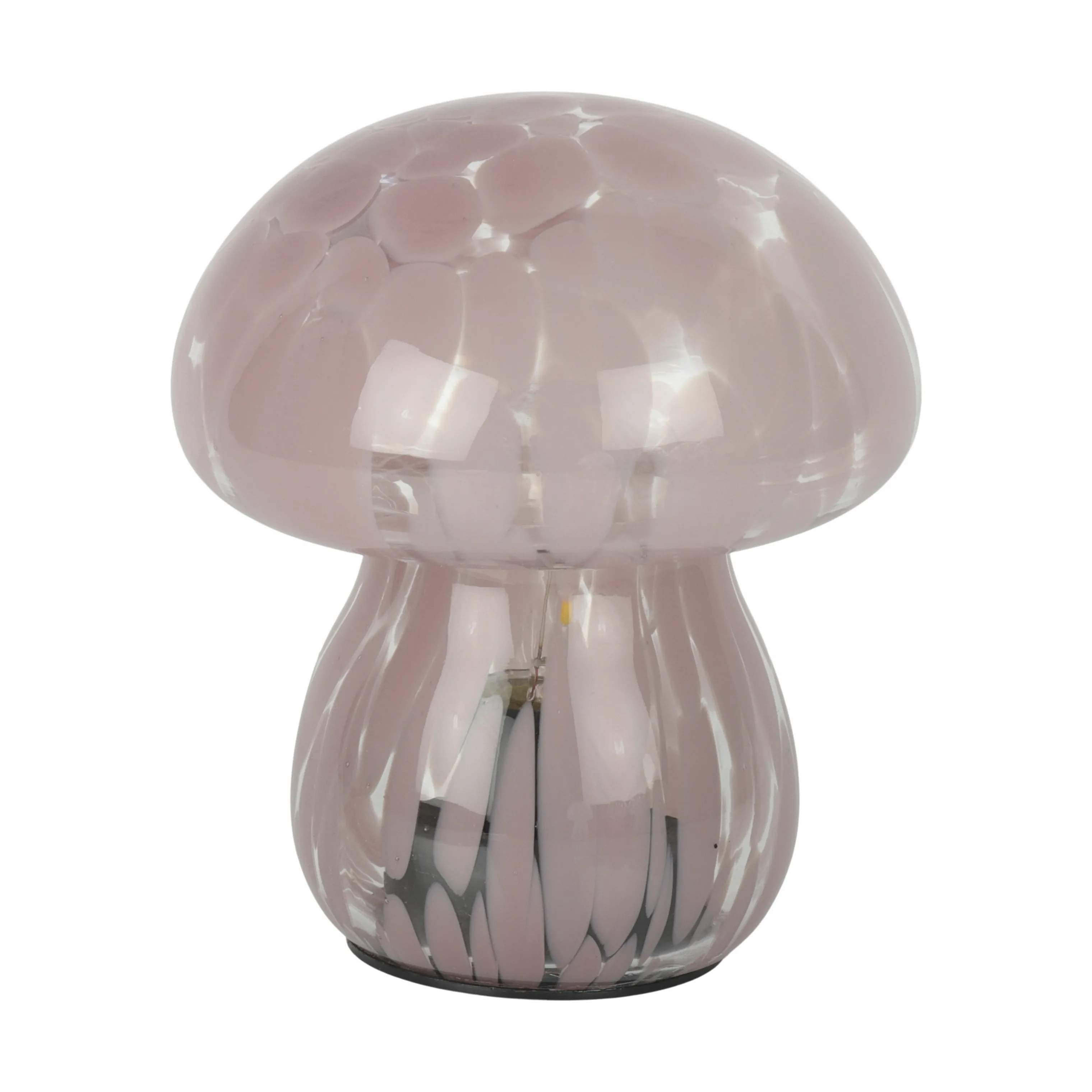 Confetti Mushroom Lampe, rosa, large
