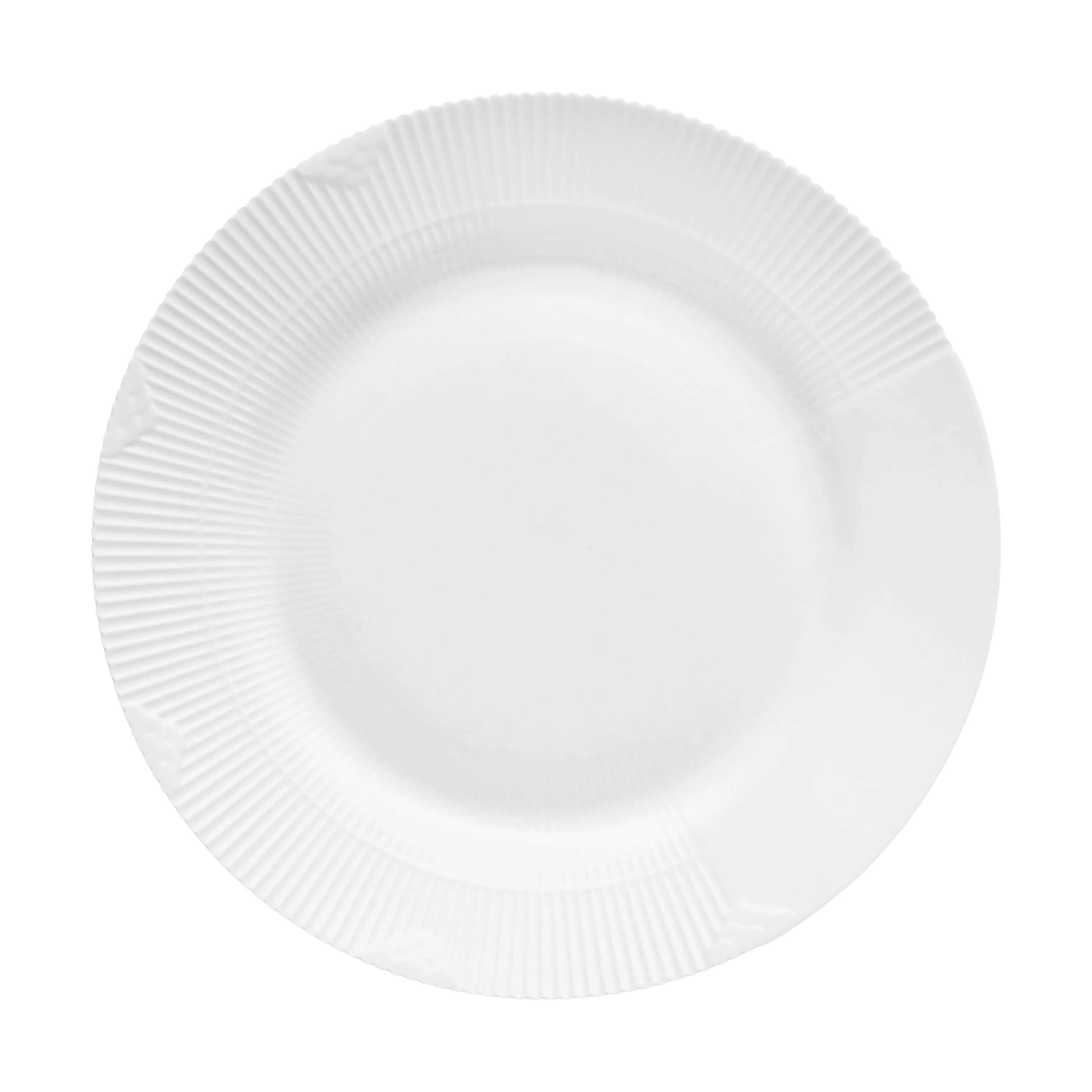 Royal Copenhagen Middagstallerkener Hvid Elements Middagstallerken i Hvid, 28 cm, 1