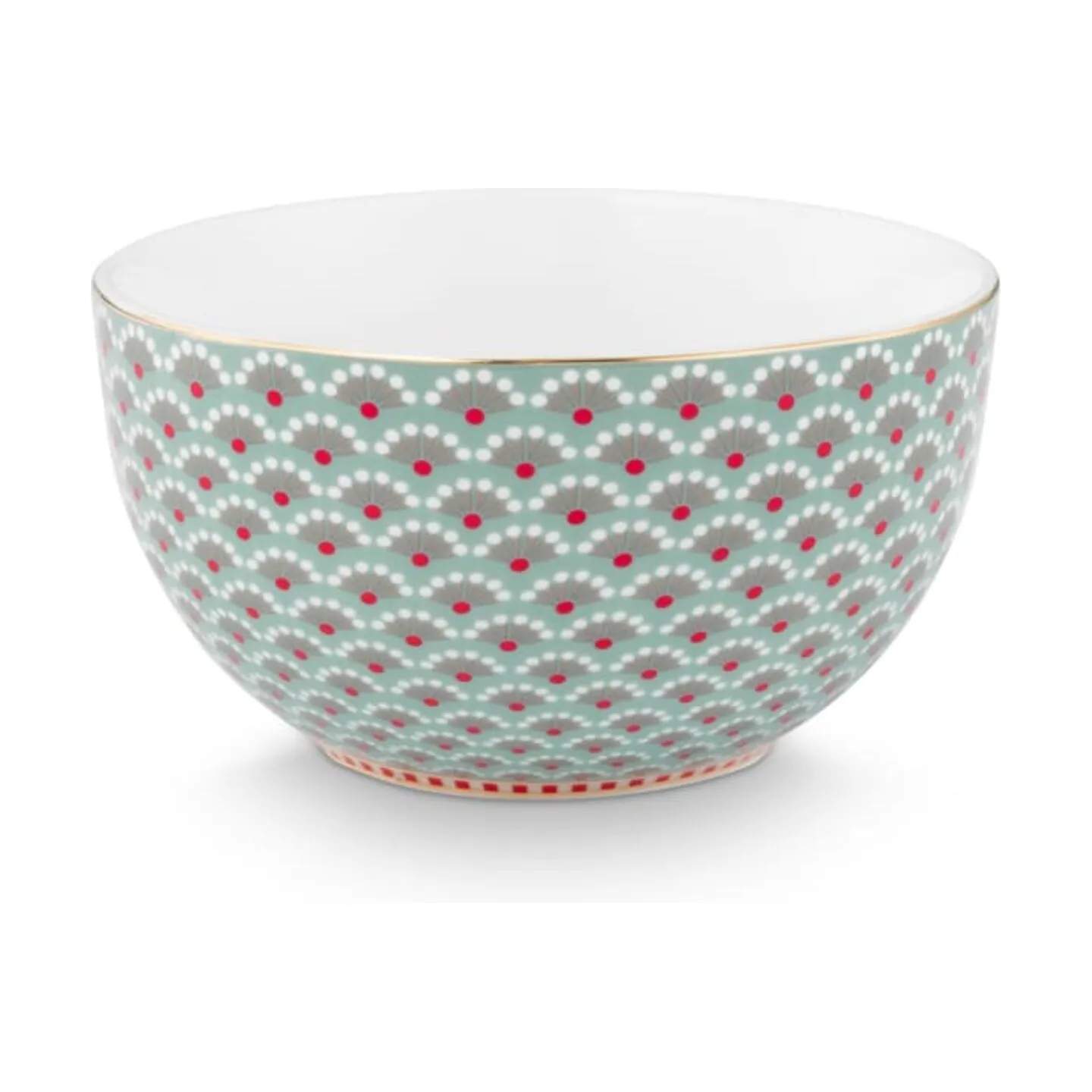 PIP Studio Serveringsskåle Blooming Tales Skål i Blue, 31,8 cm, 1