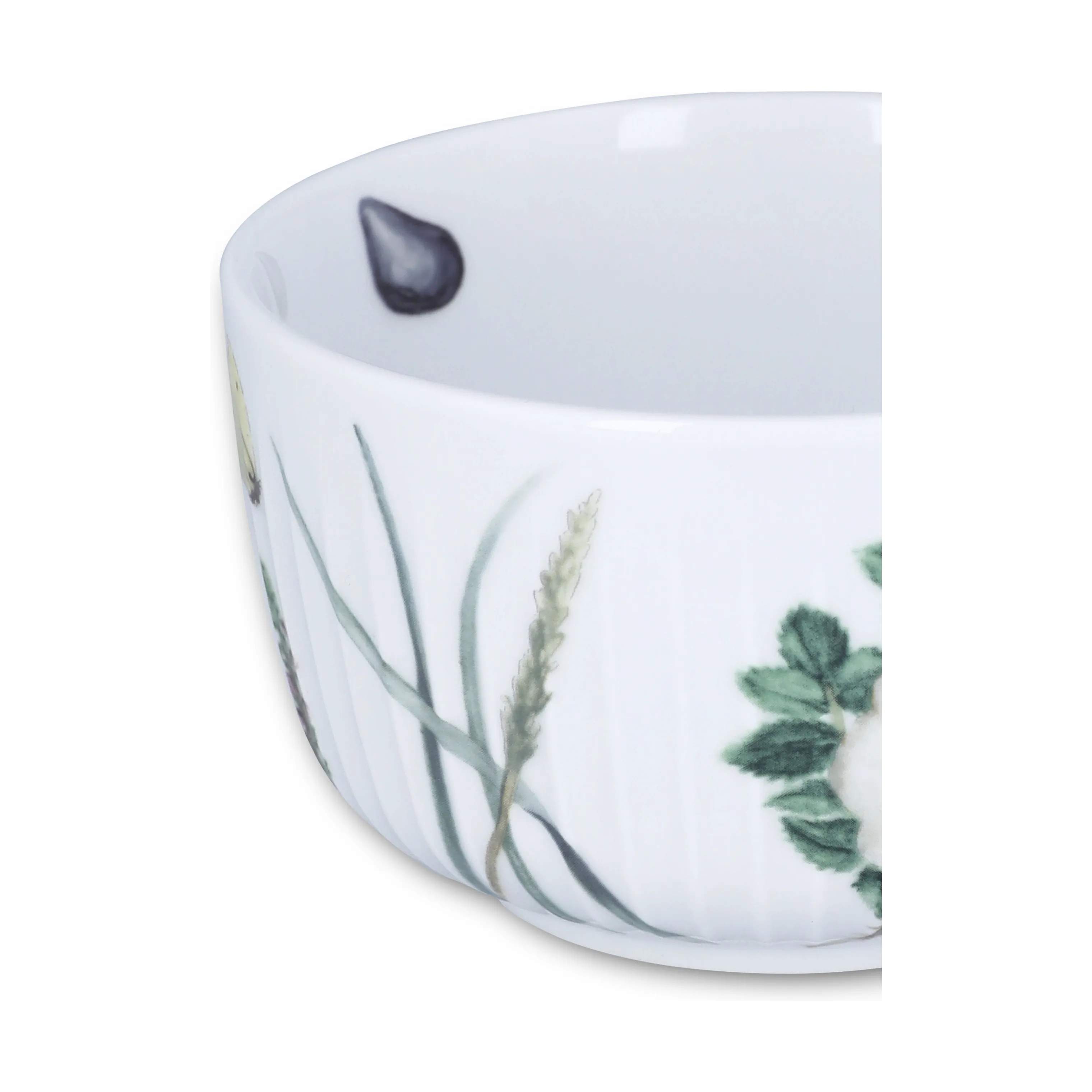 Kähler Skåle Hammershøi Sommer Skål i Coastal Flower, 12 cm, 6