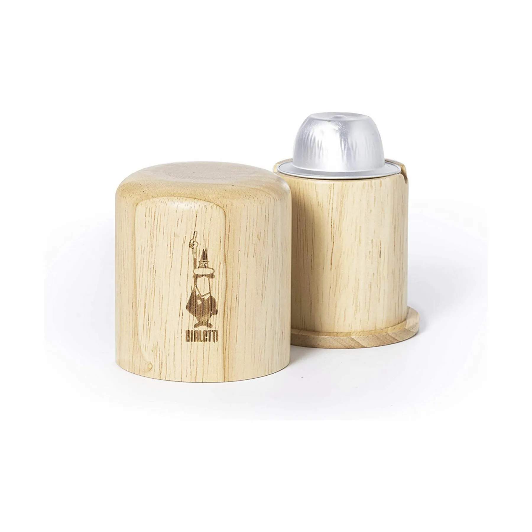 Bialetti Kaffe Kapsel-deler i Træ, 2