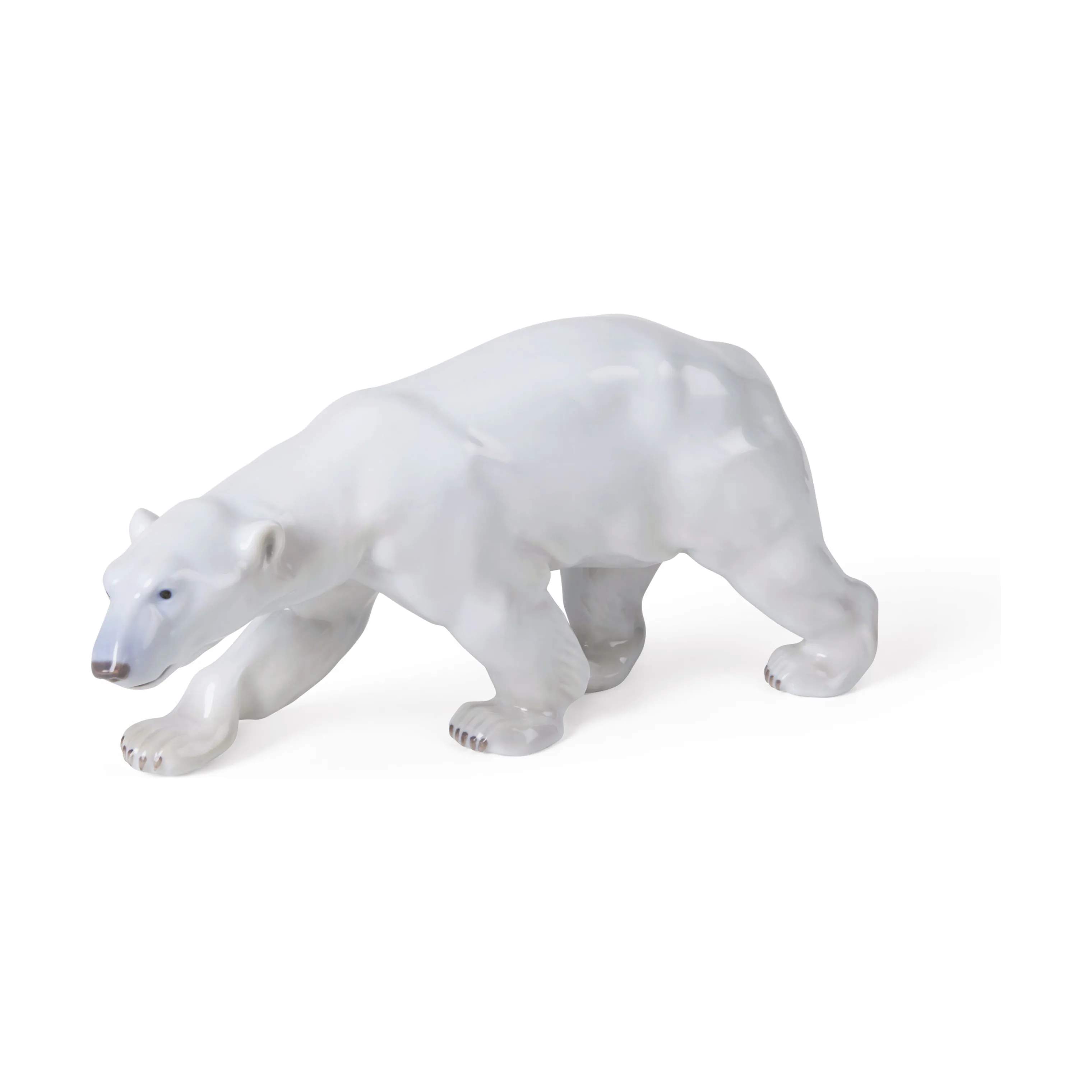 Royal Copenhagen Dyrefigurer Figurine Isbjørn i Hvid, 1